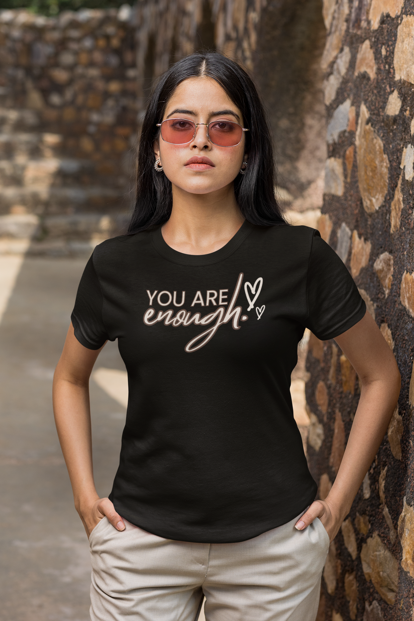 You are Enough Cotton T-Shirt