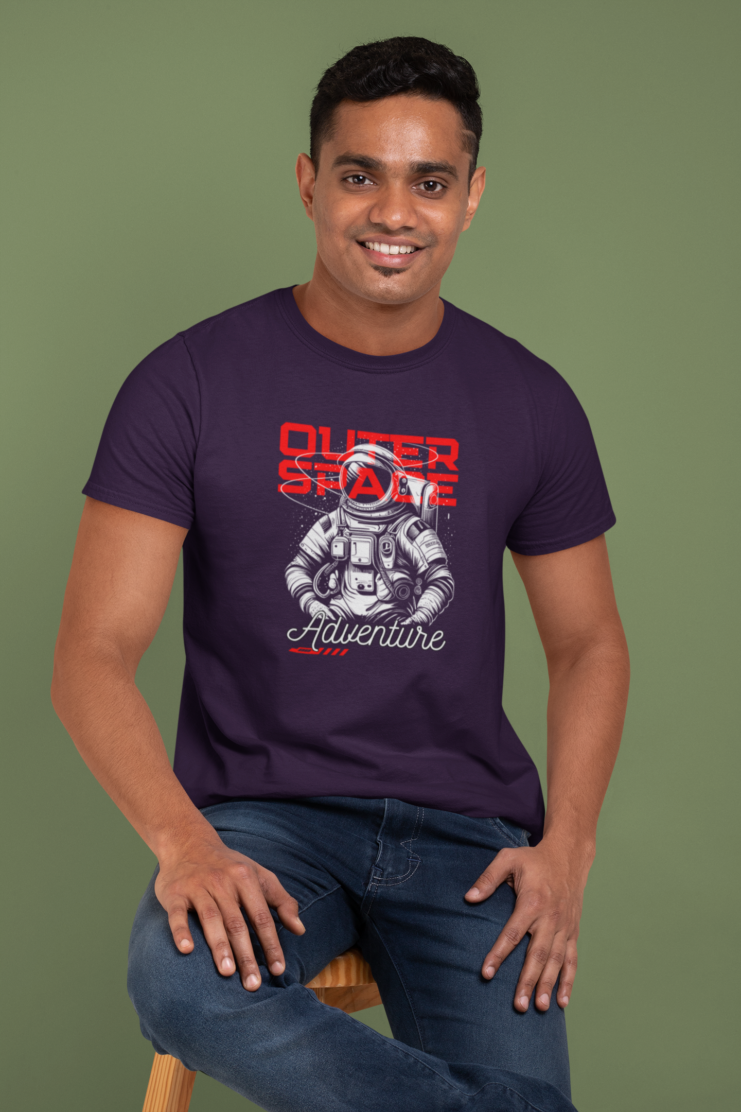 Outer Space 100% Cotton T-Shirt