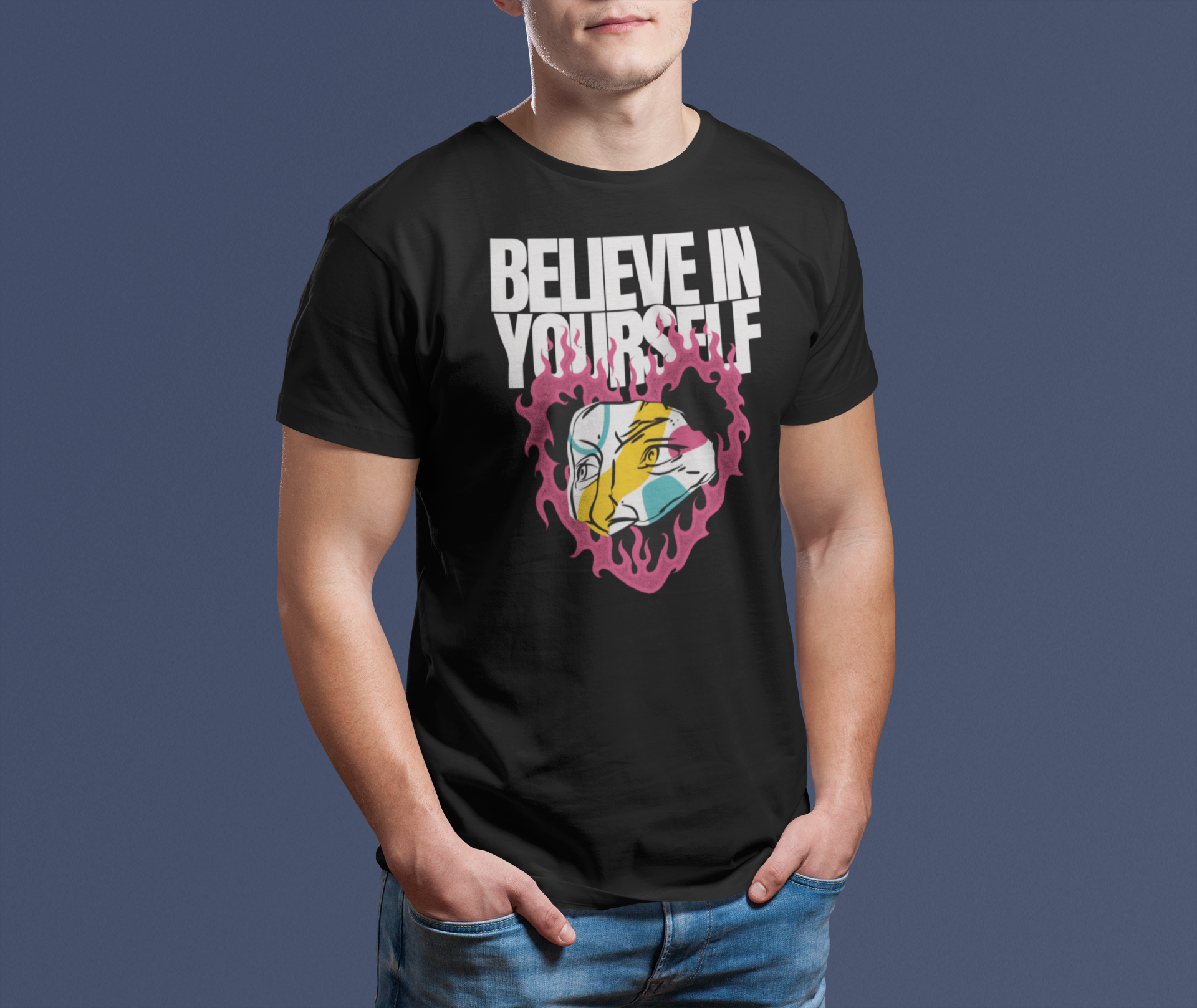 Believe in Yourself Cotton T-Shirt