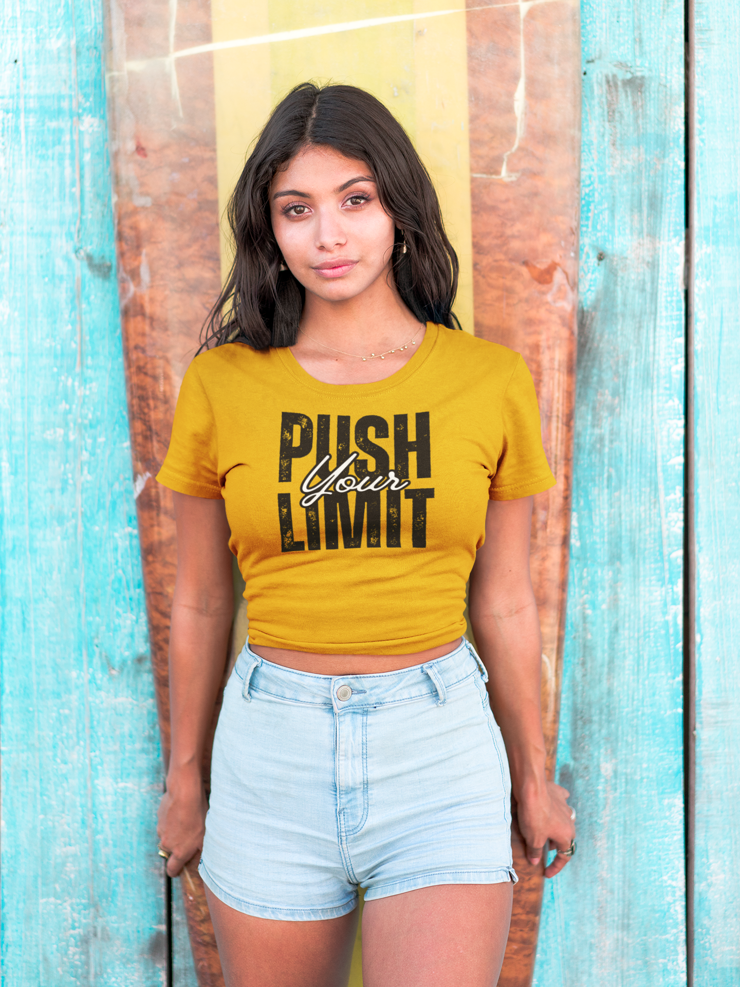 Push Your Limit 100% Cotton T-Shirt