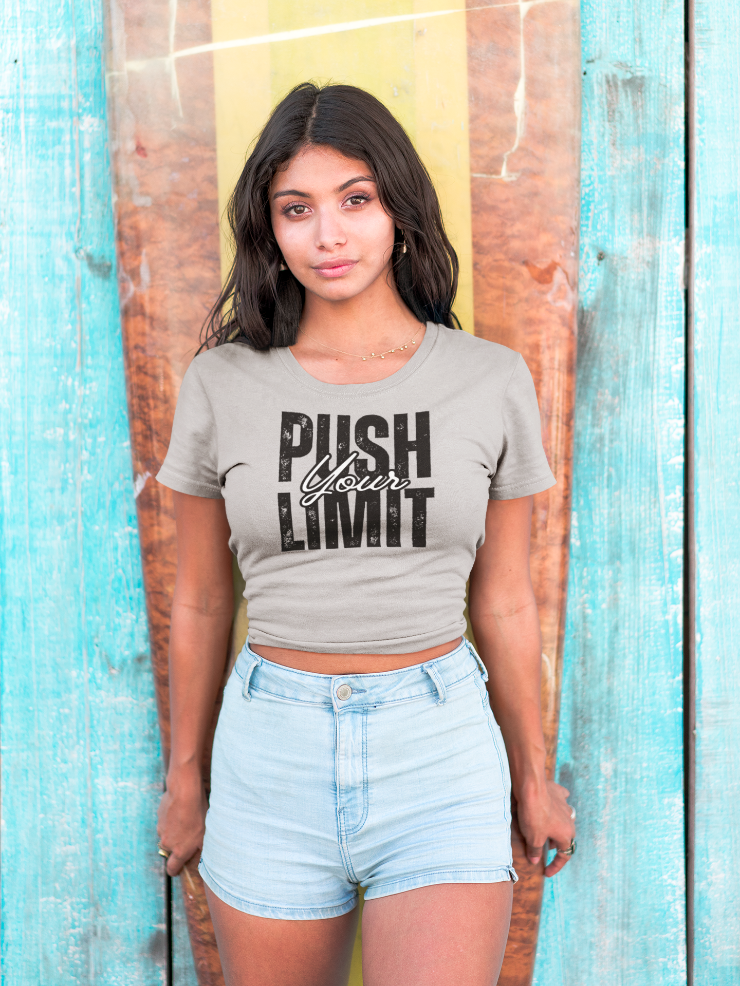 Push Your Limit 100% Cotton T-Shirt