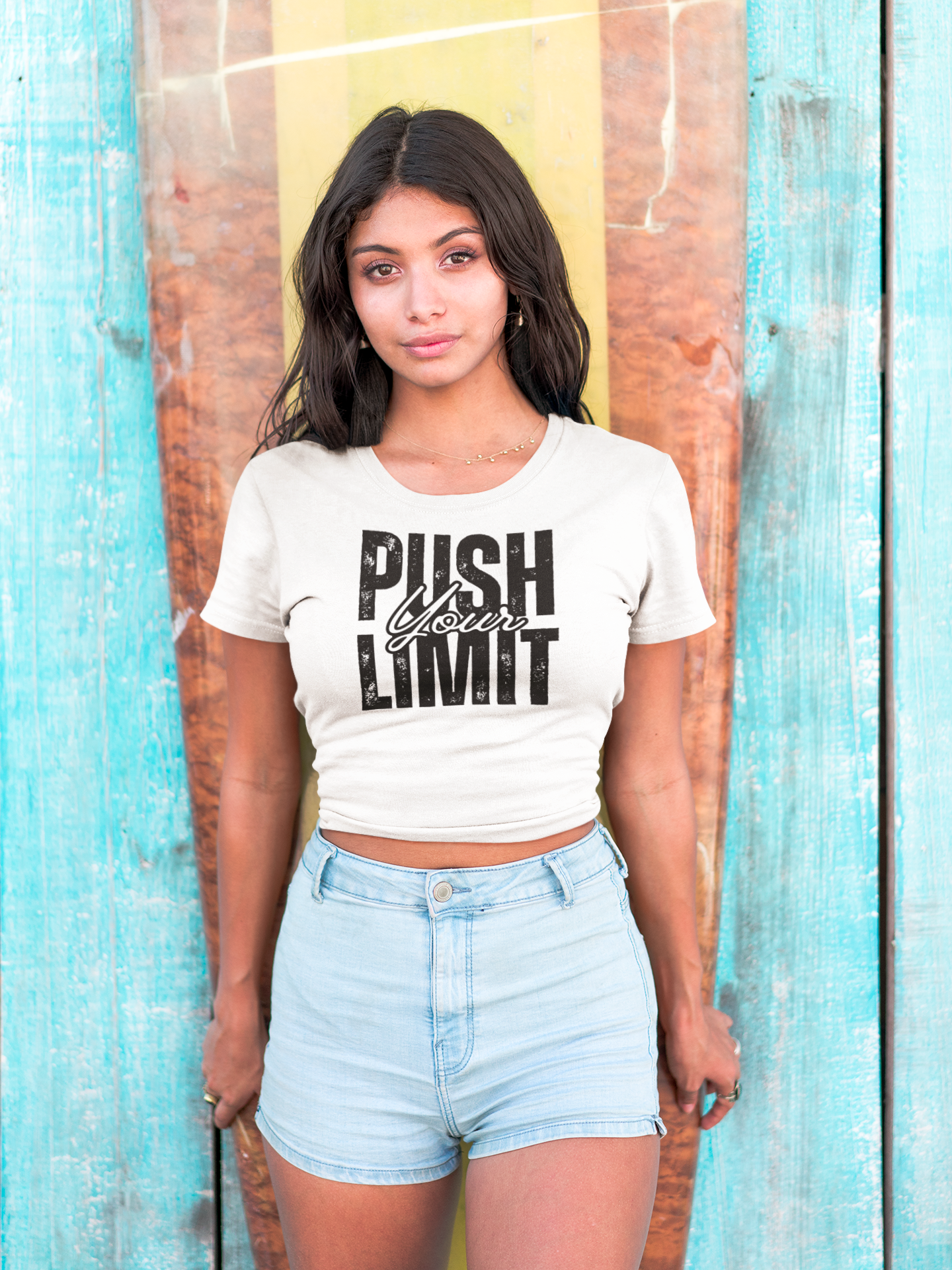 Push Your Limit 100% Cotton T-Shirt