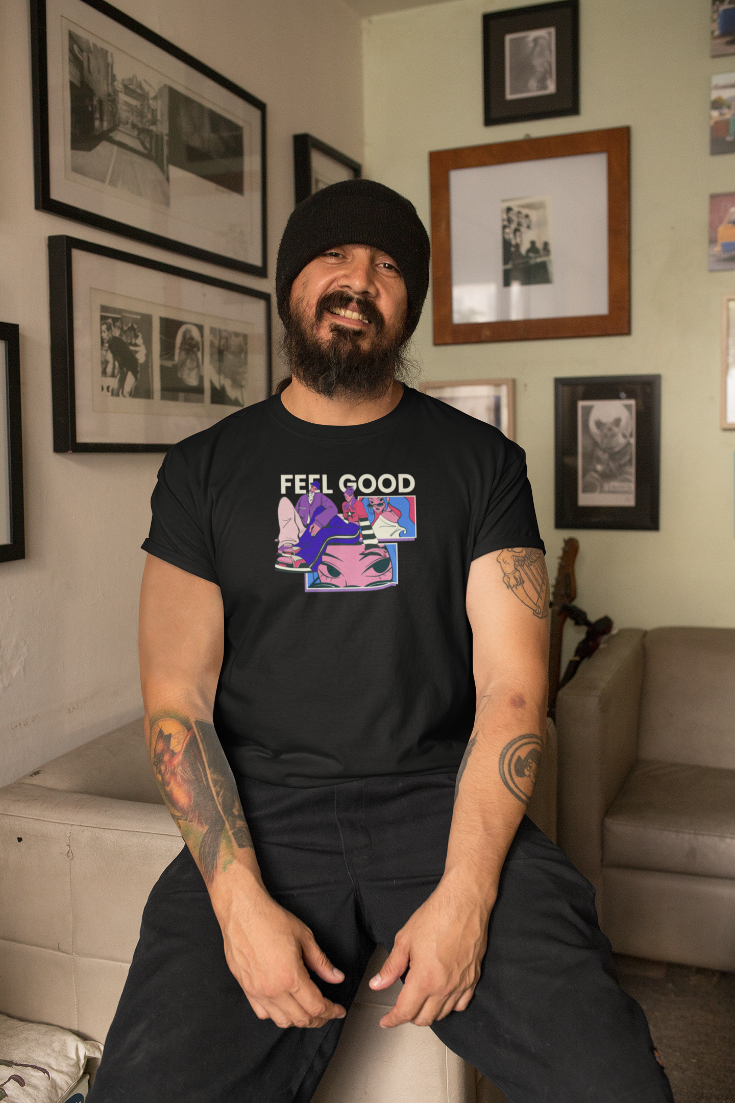 Feel Good 100% Cotton T-Shirt