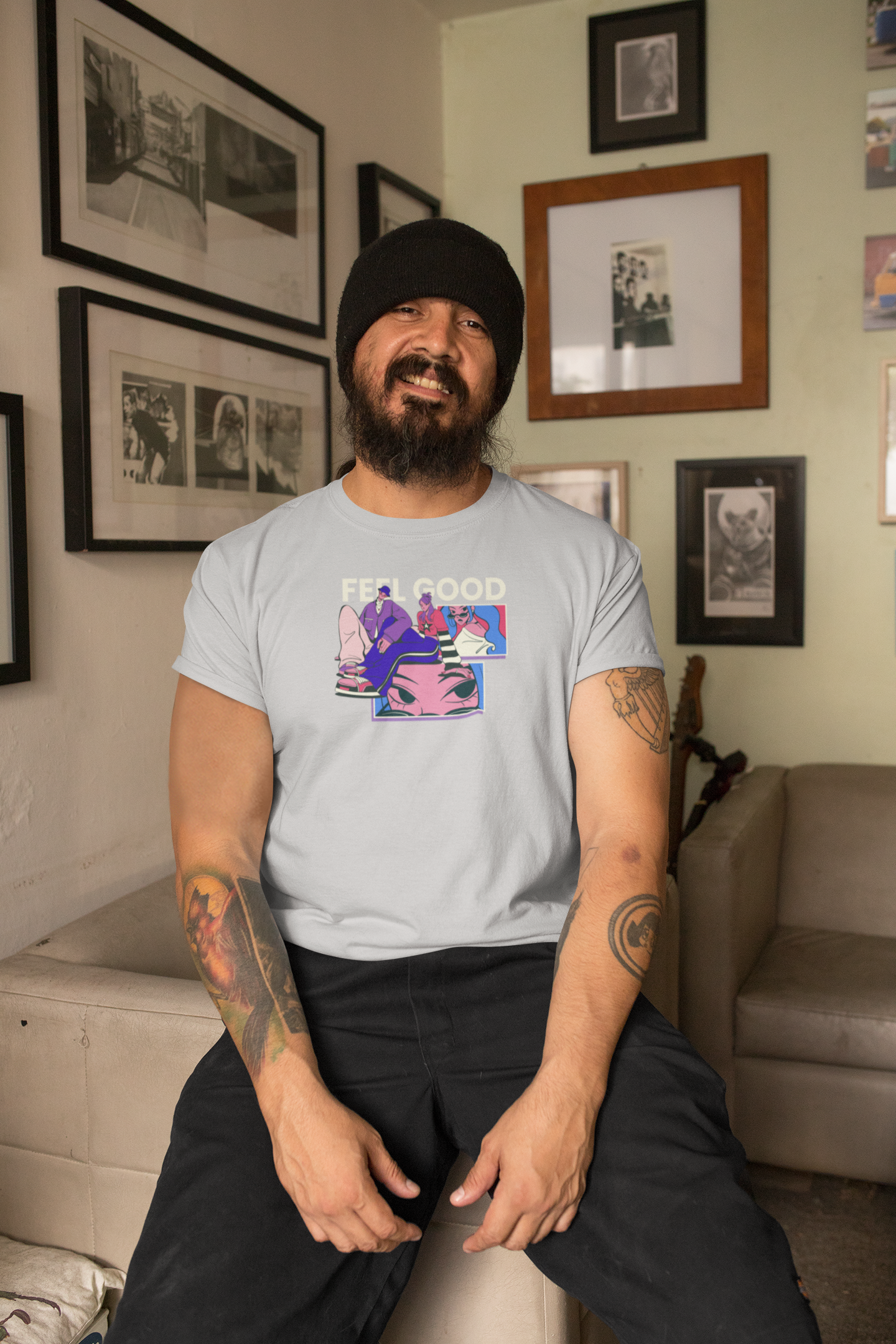 Feel Good 100% Cotton T-Shirt