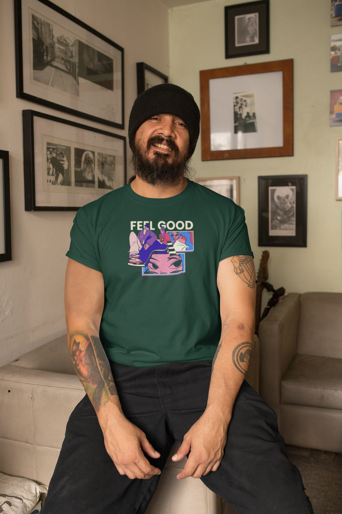 Feel Good 100% Cotton T-Shirt
