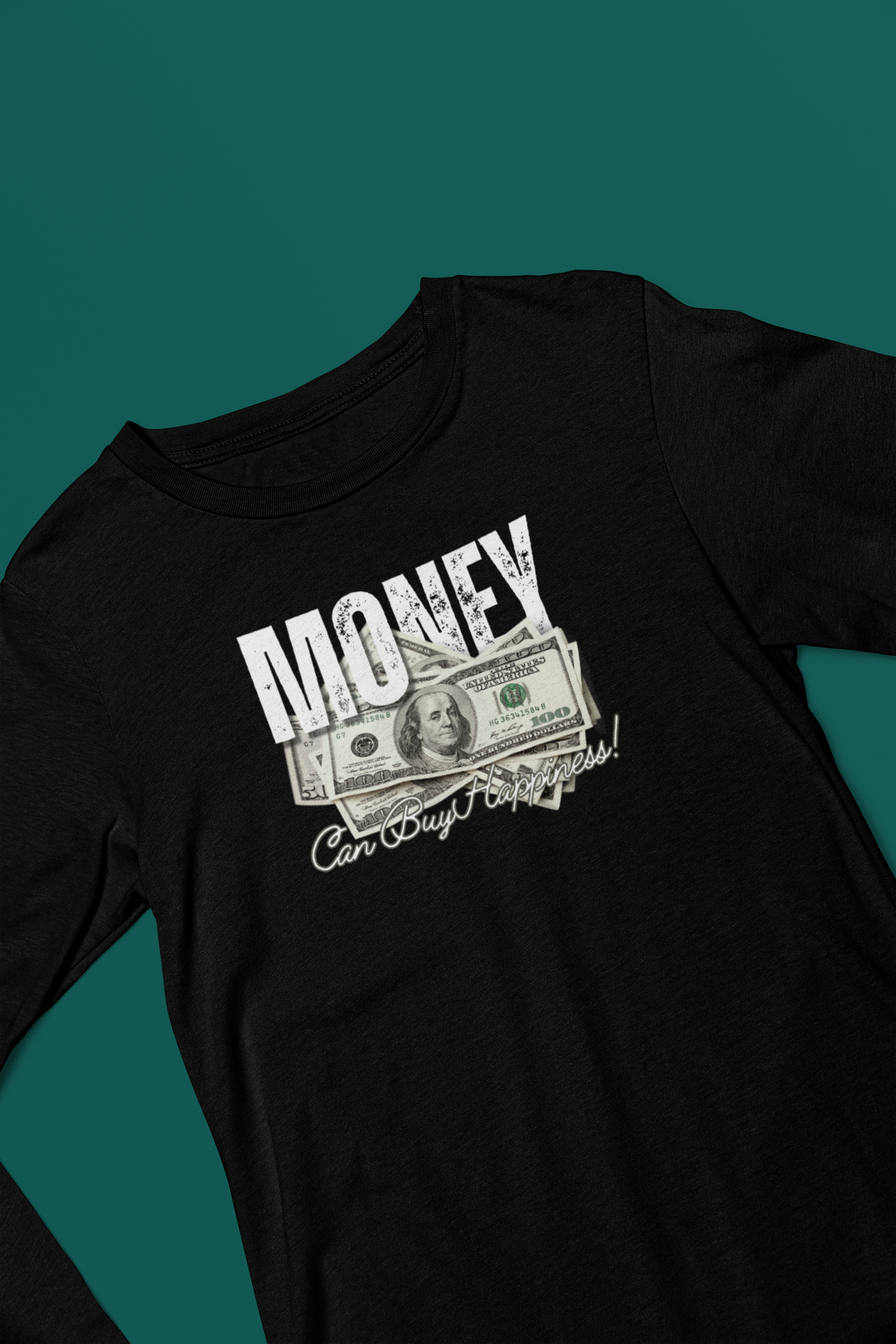 Money Unisex Full Sleeve T-Shirt