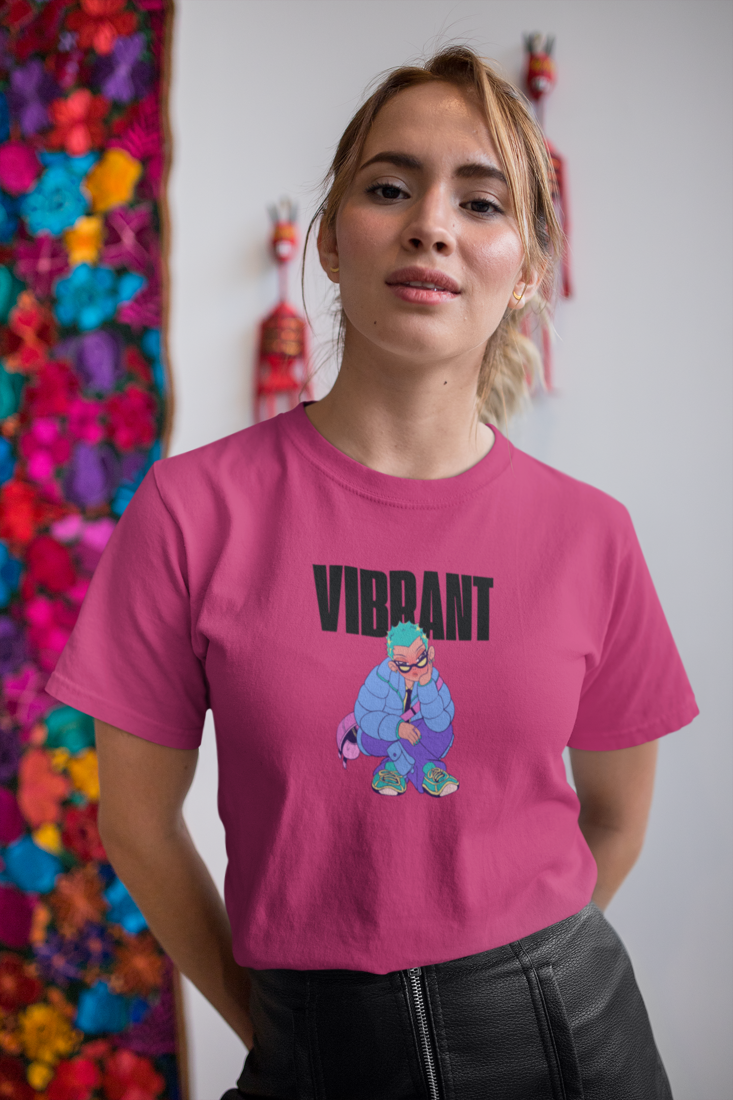 Vibrant 100% Cotton T-Shirt