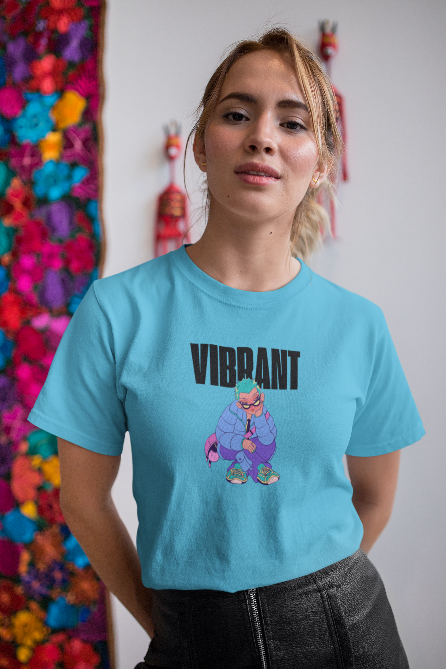 Vibrant 100% Cotton T-Shirt