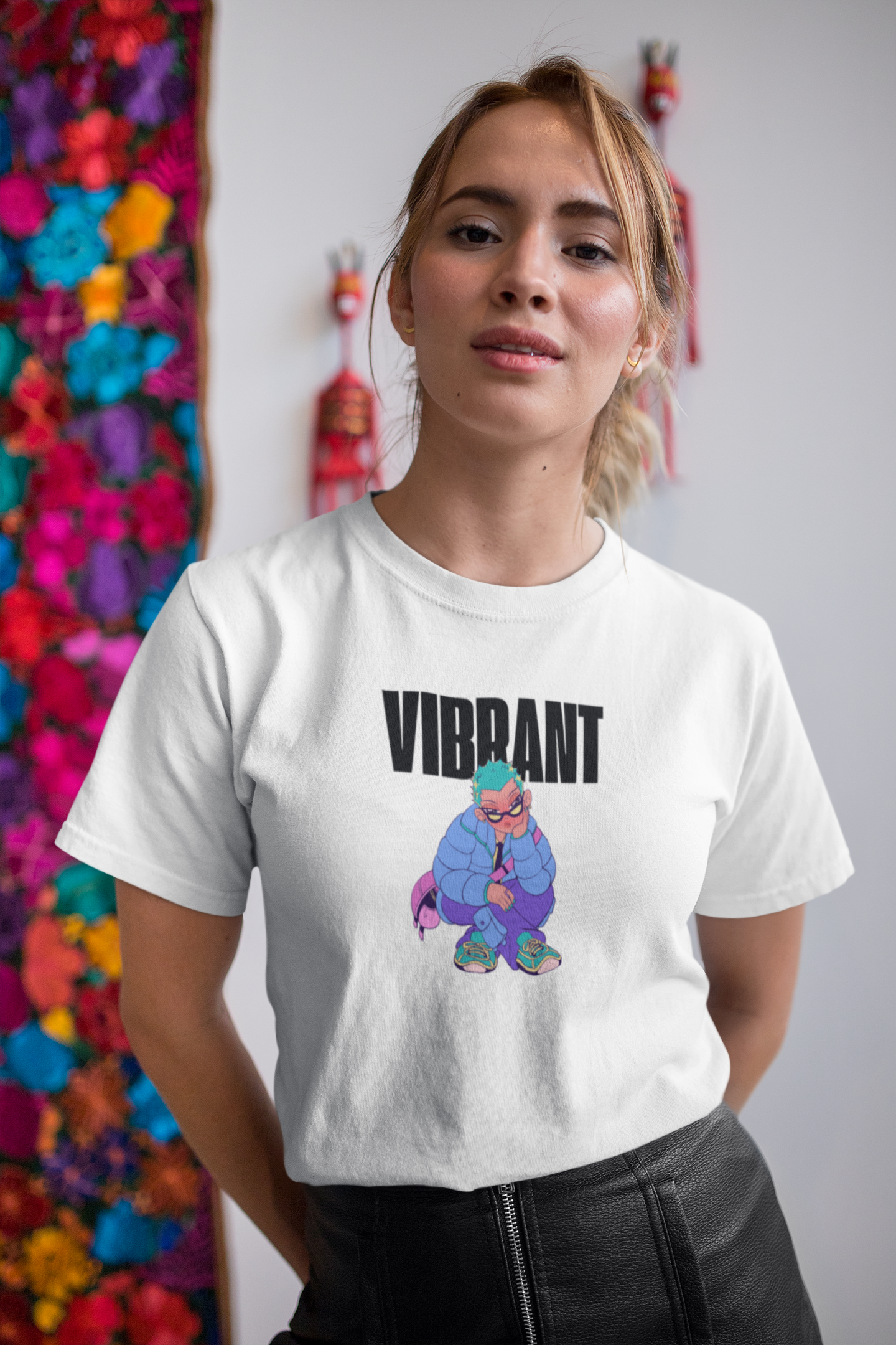 Vibrant 100% Cotton T-Shirt