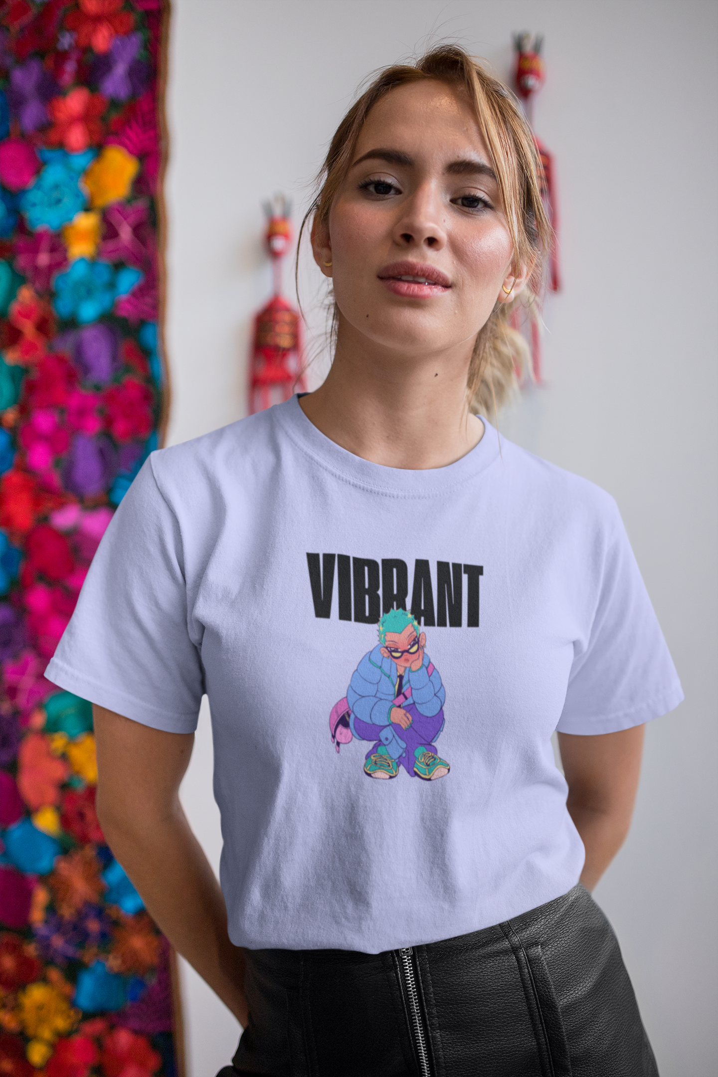 Vibrant 100% Cotton T-Shirt