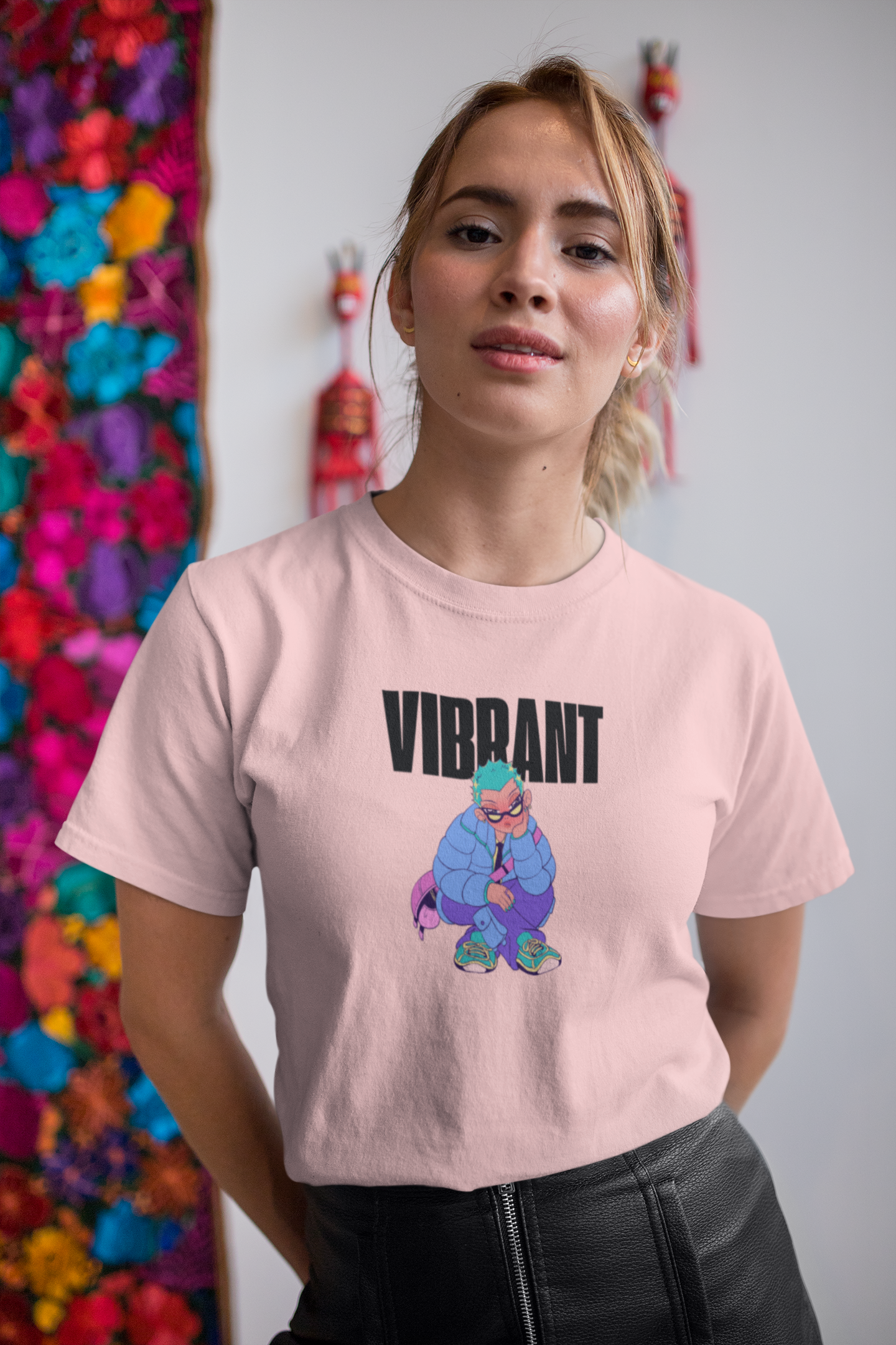 Vibrant 100% Cotton T-Shirt