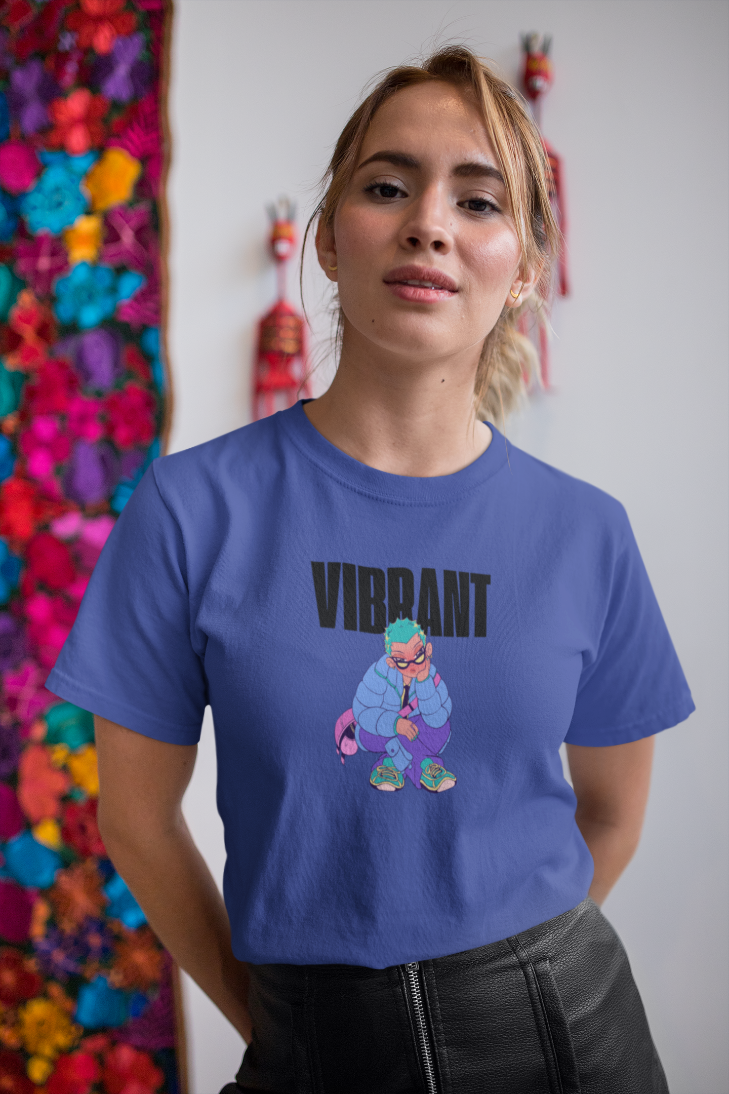 Vibrant 100% Cotton T-Shirt