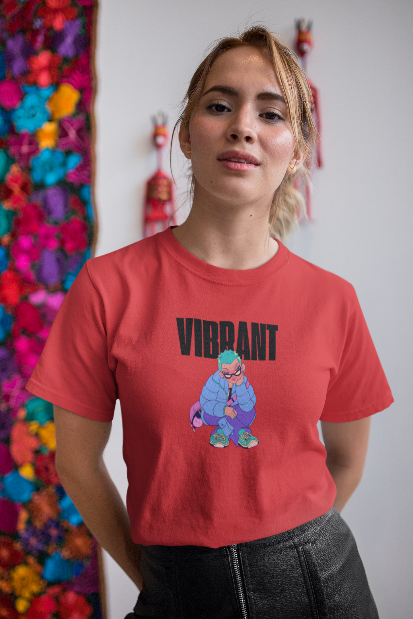 Vibrant 100% Cotton T-Shirt