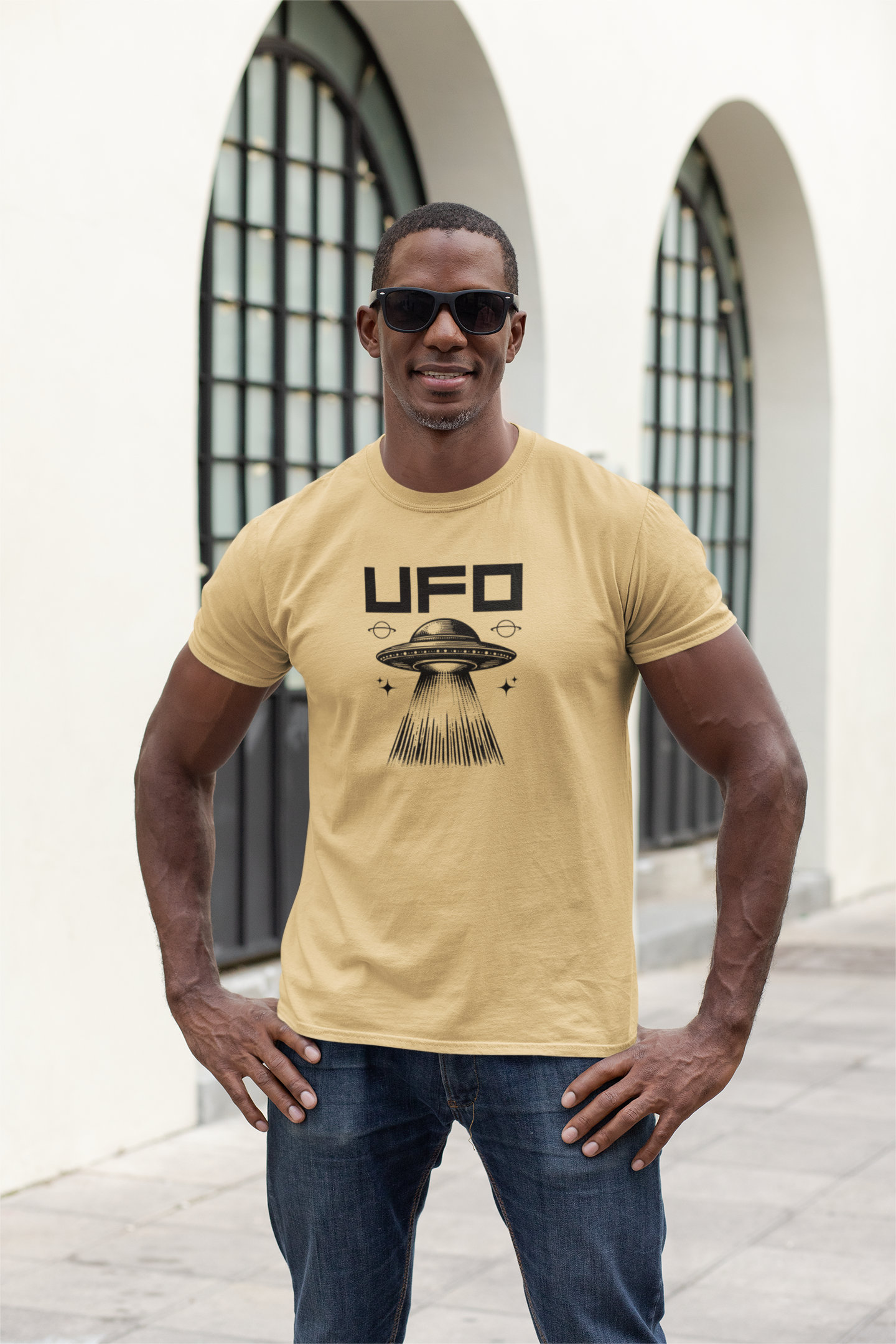 UFO 100% Cotton T-Shirt