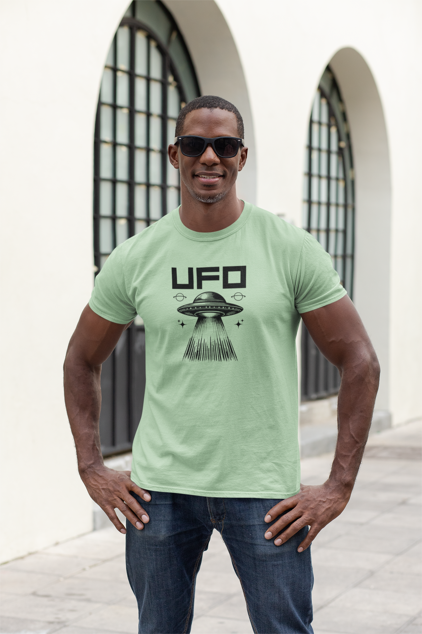 UFO 100% Cotton T-Shirt