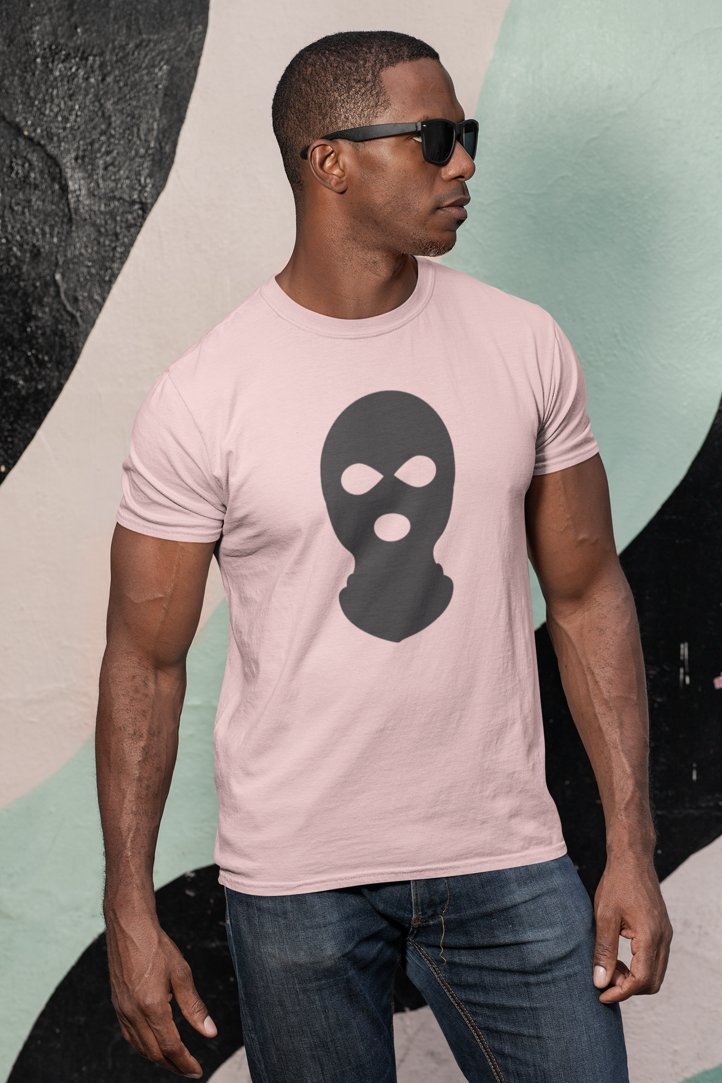 Ski Mask Cotton T-Shirt