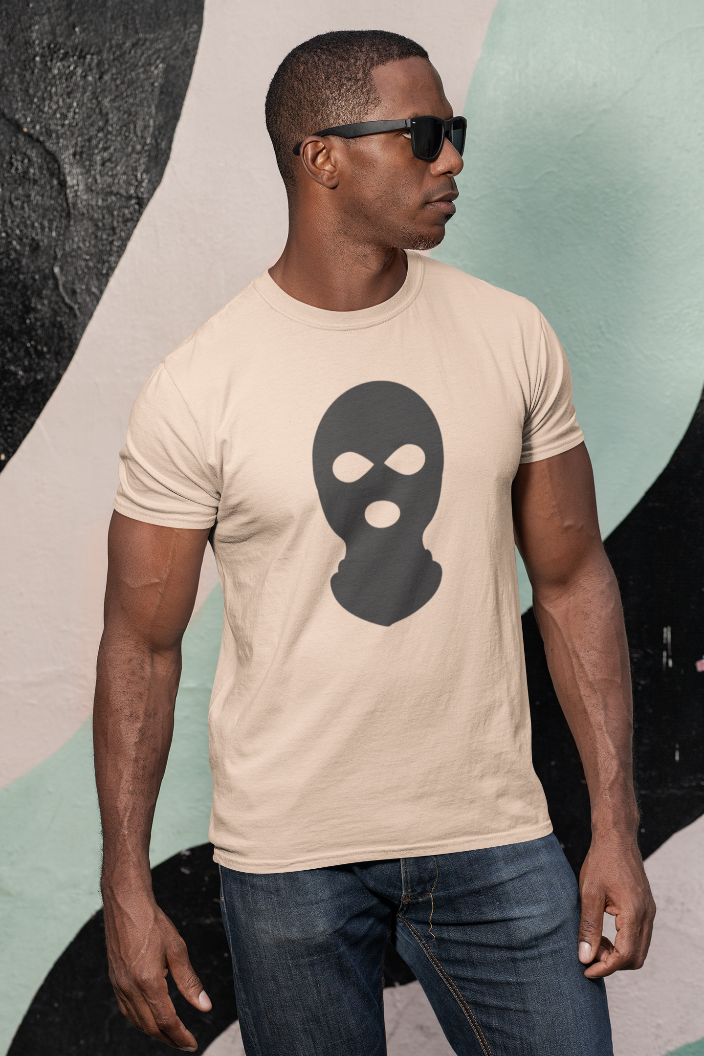 Ski Mask Cotton T-Shirt