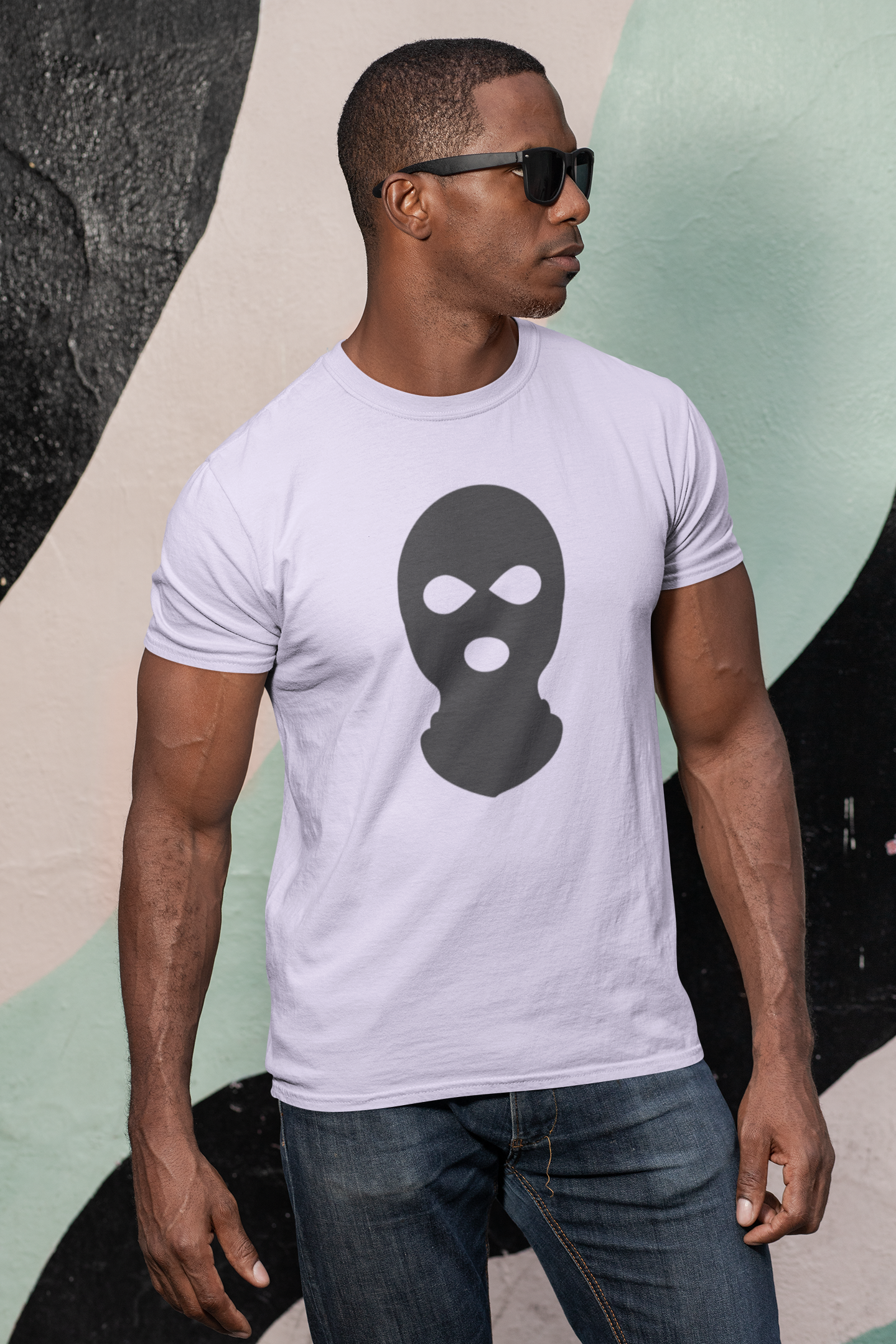 Ski Mask Cotton T-Shirt