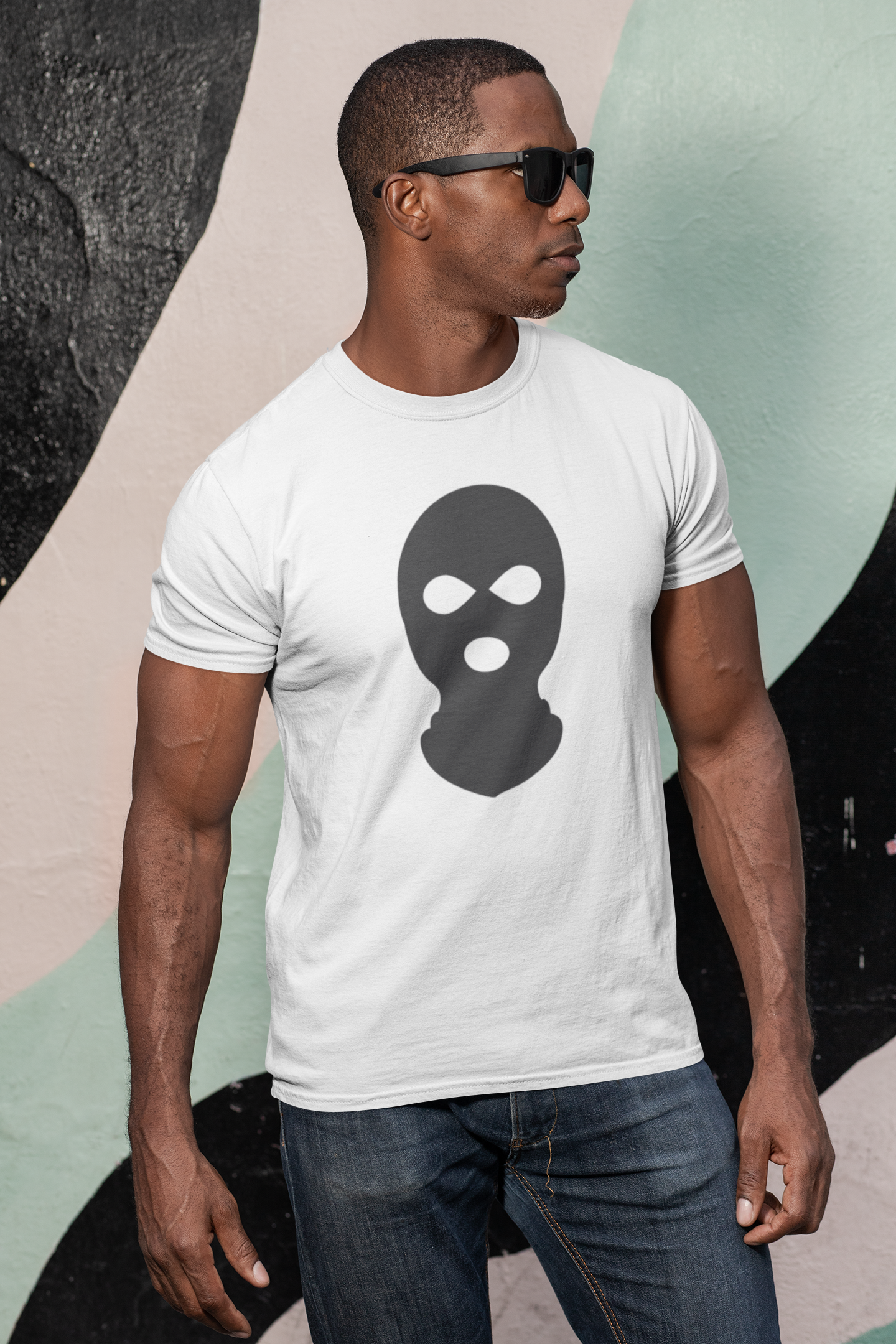 Ski Mask Cotton T-Shirt