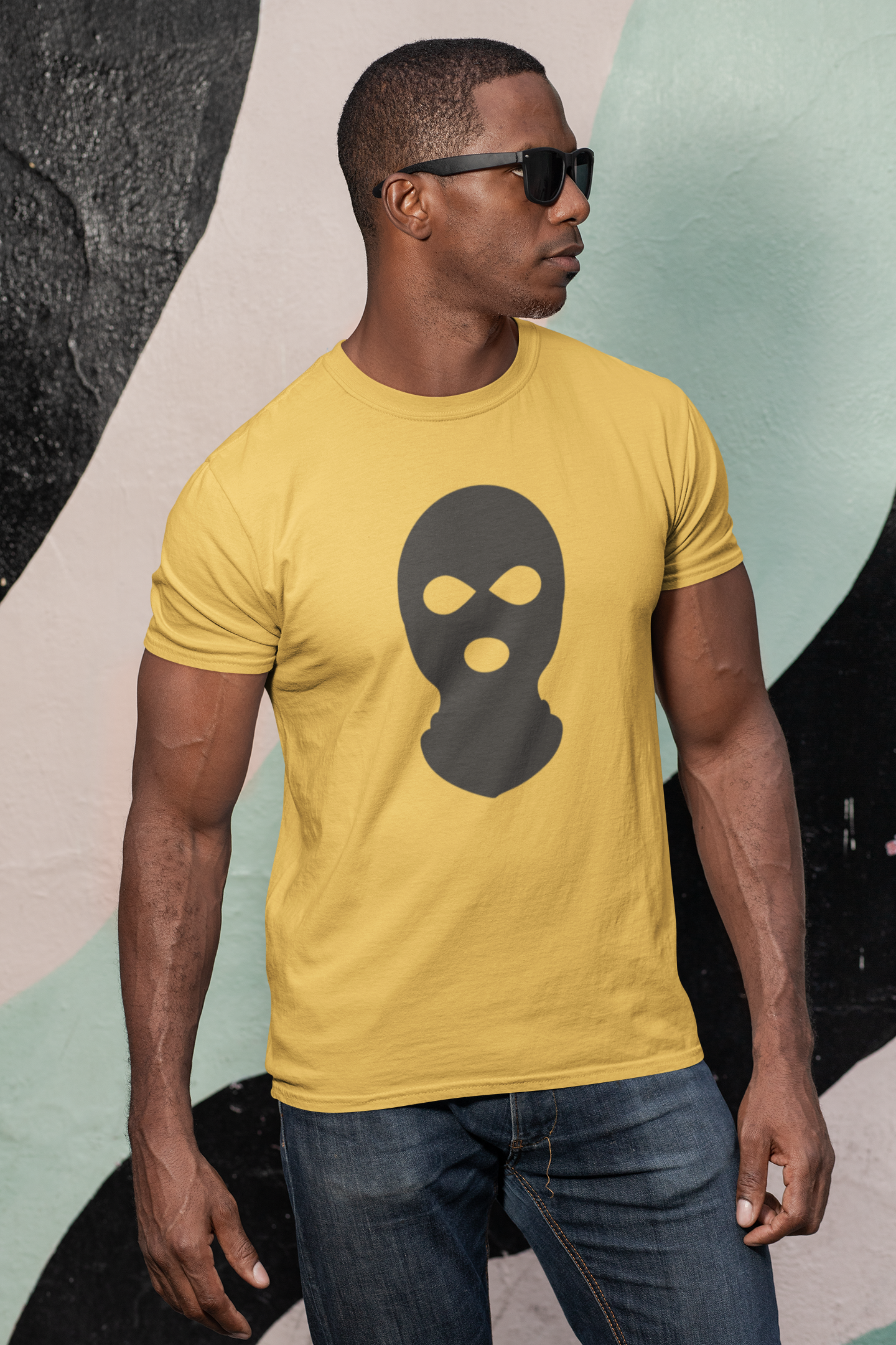 Ski Mask Cotton T-Shirt