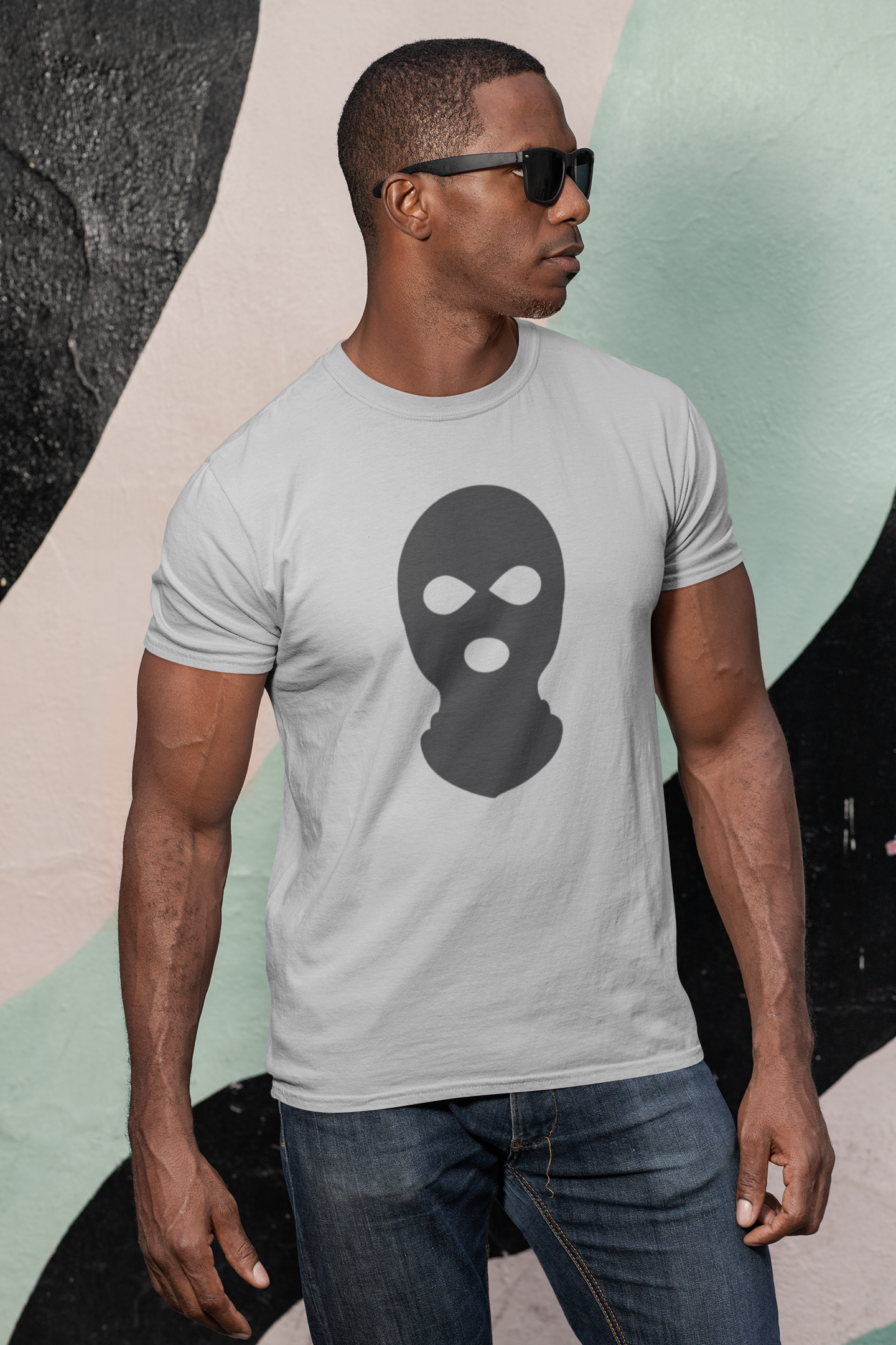 Ski Mask Cotton T-Shirt