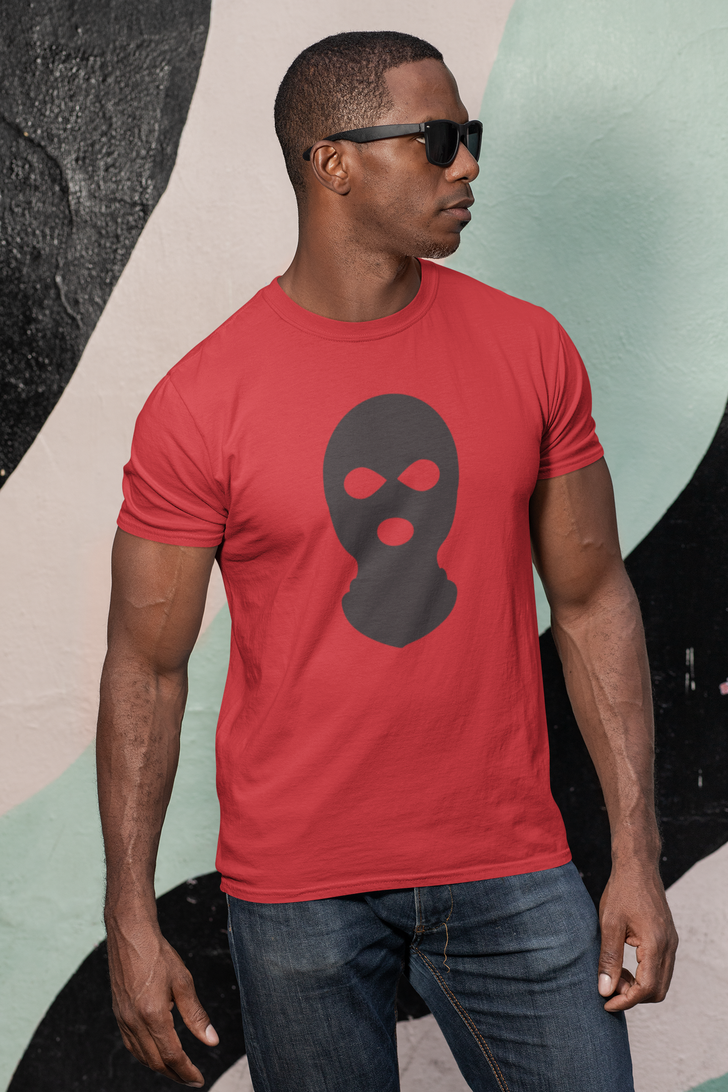 Ski Mask Cotton T-Shirt