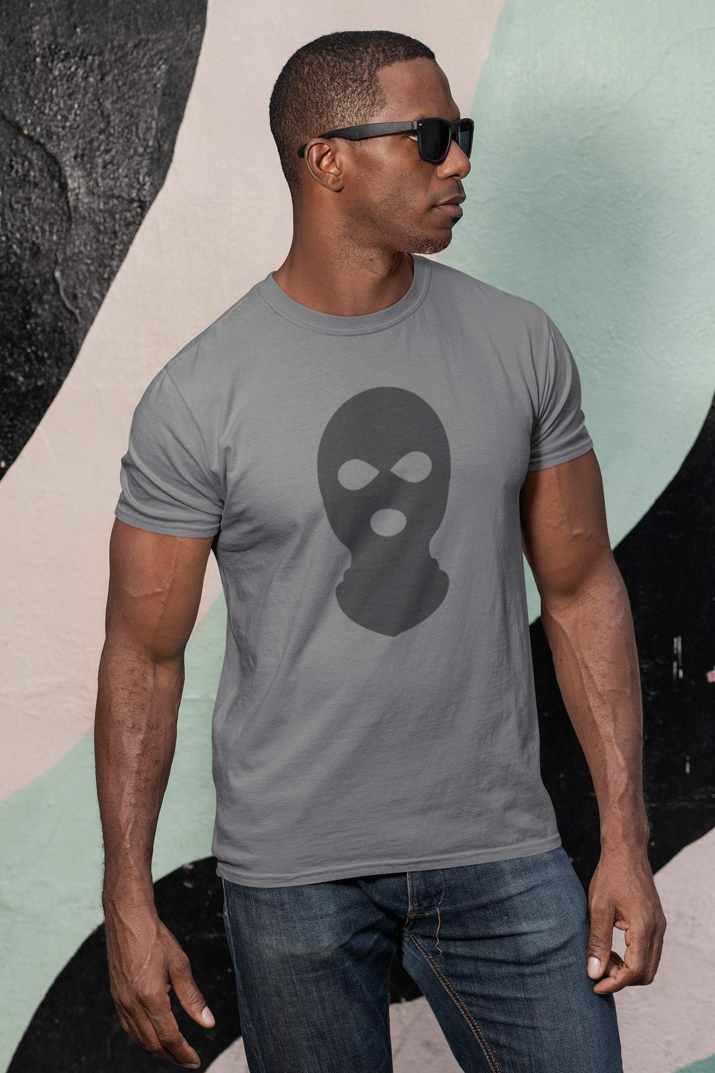 Ski Mask Cotton T-Shirt