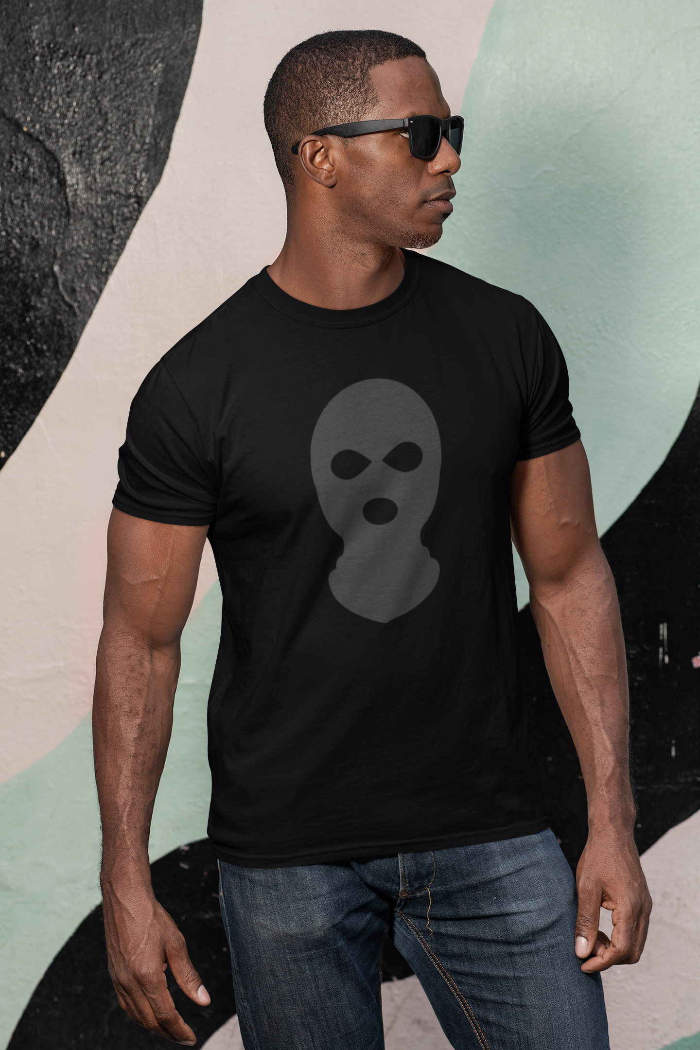 Ski Mask Cotton T-Shirt