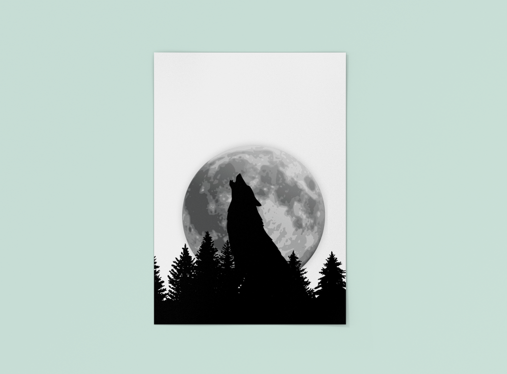 Wolf Moon Poster