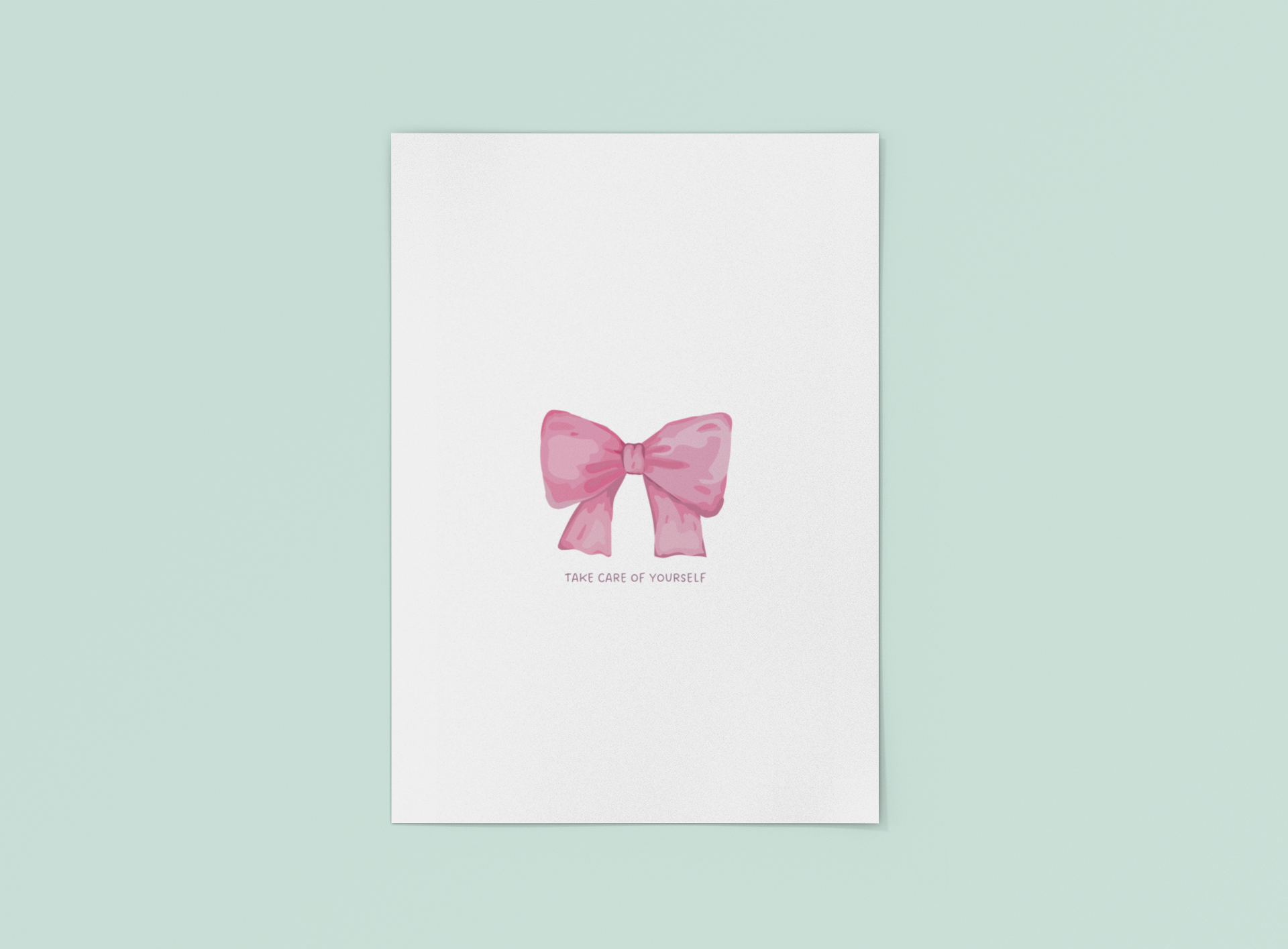 Take Care of Yourself Poster