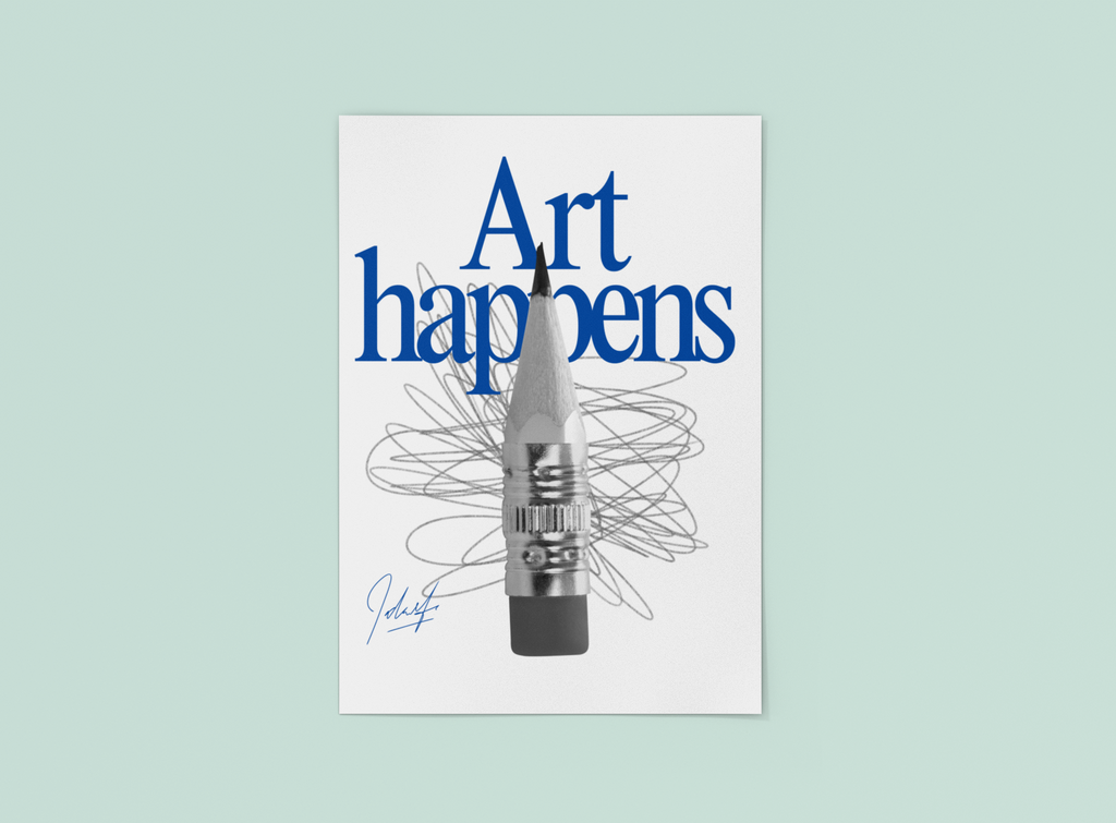 Art Happen Poster