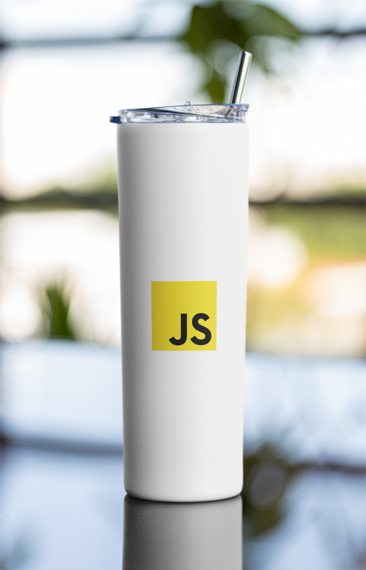 JavaScript Printed Tumbler Bottle