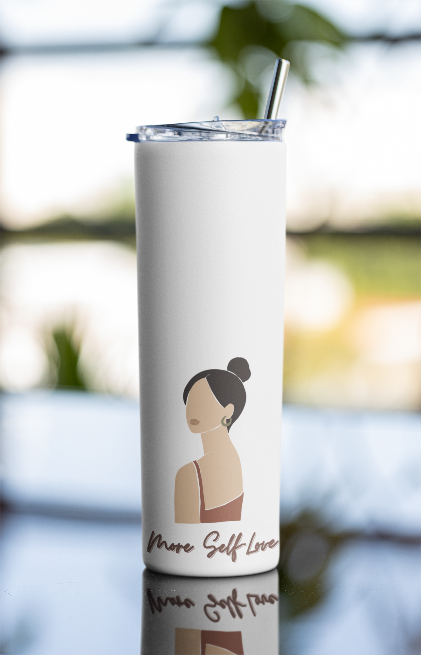 More Self Love Tumbler Bottle