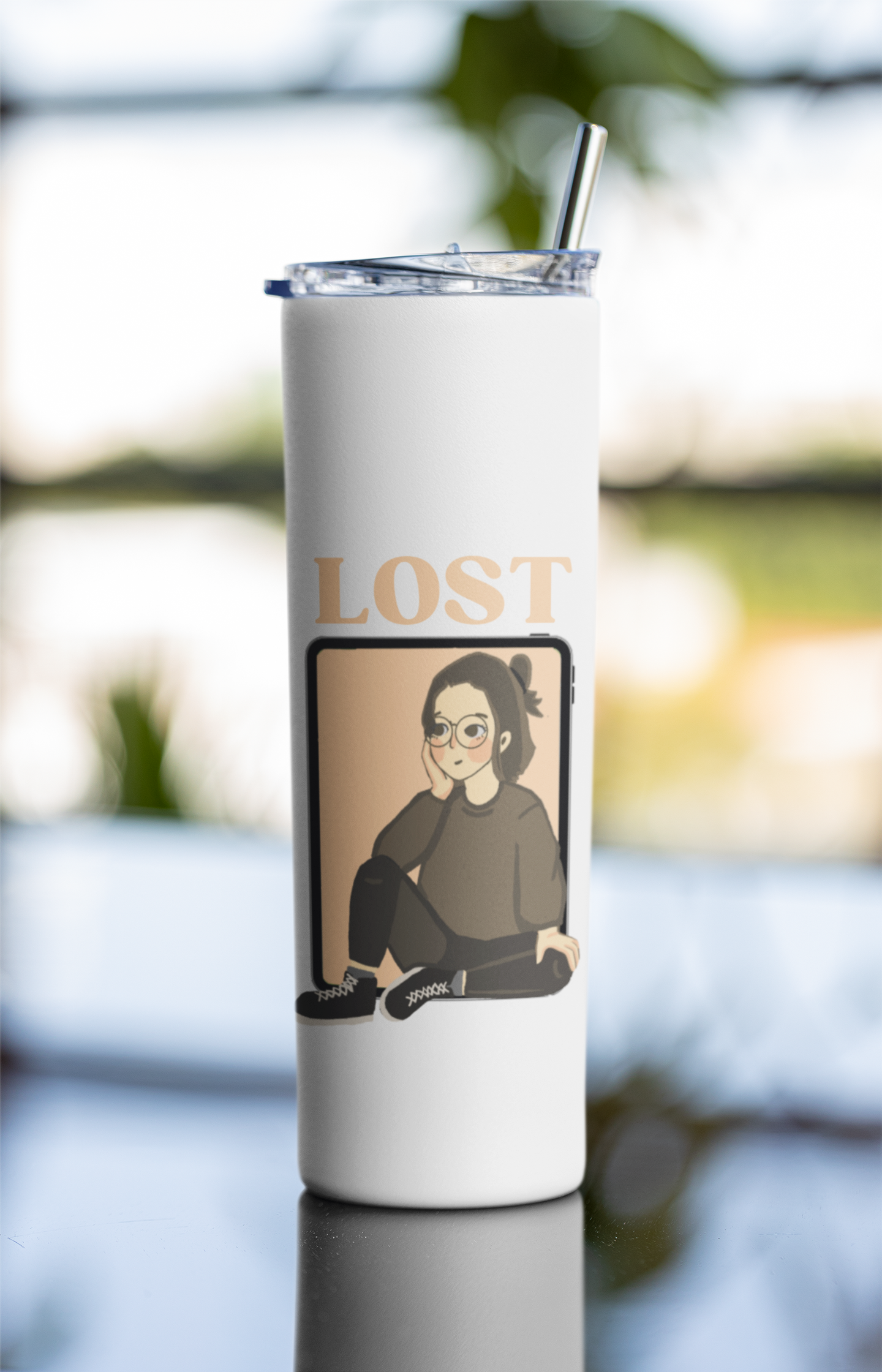 I'm Lost Tumbler Bottle