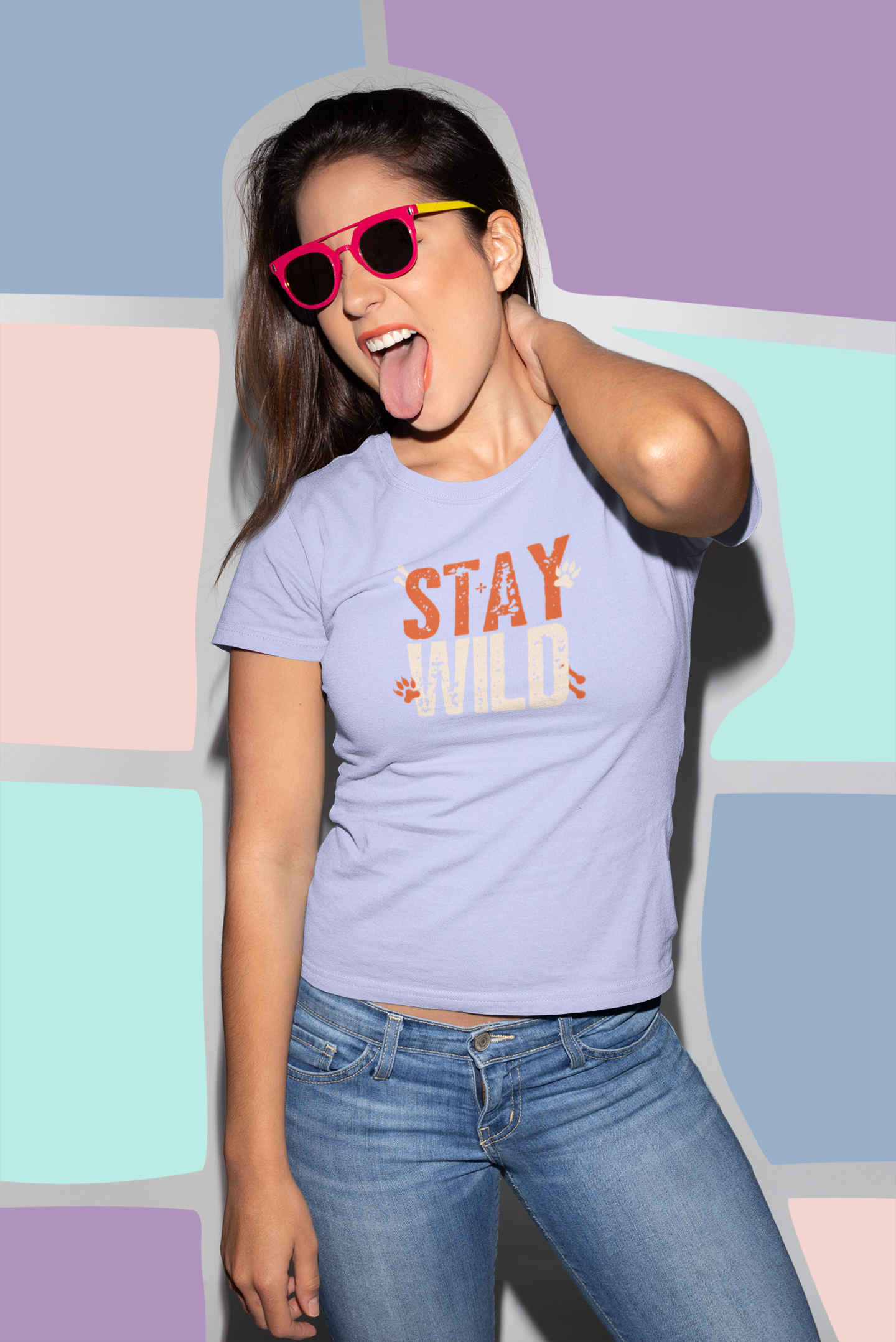 Stay Wild 100% Cotton T-Shirt