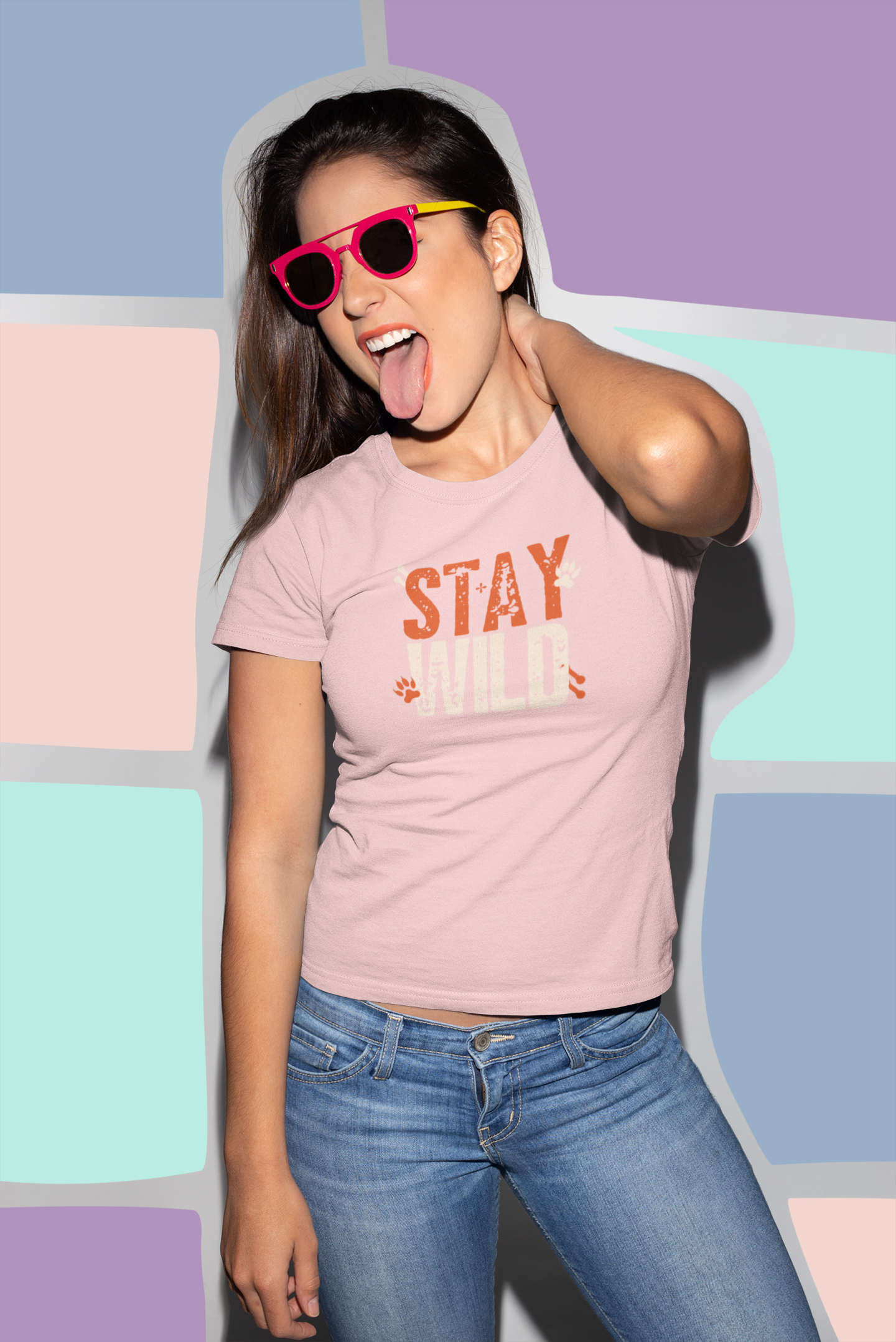 Stay Wild 100% Cotton T-Shirt