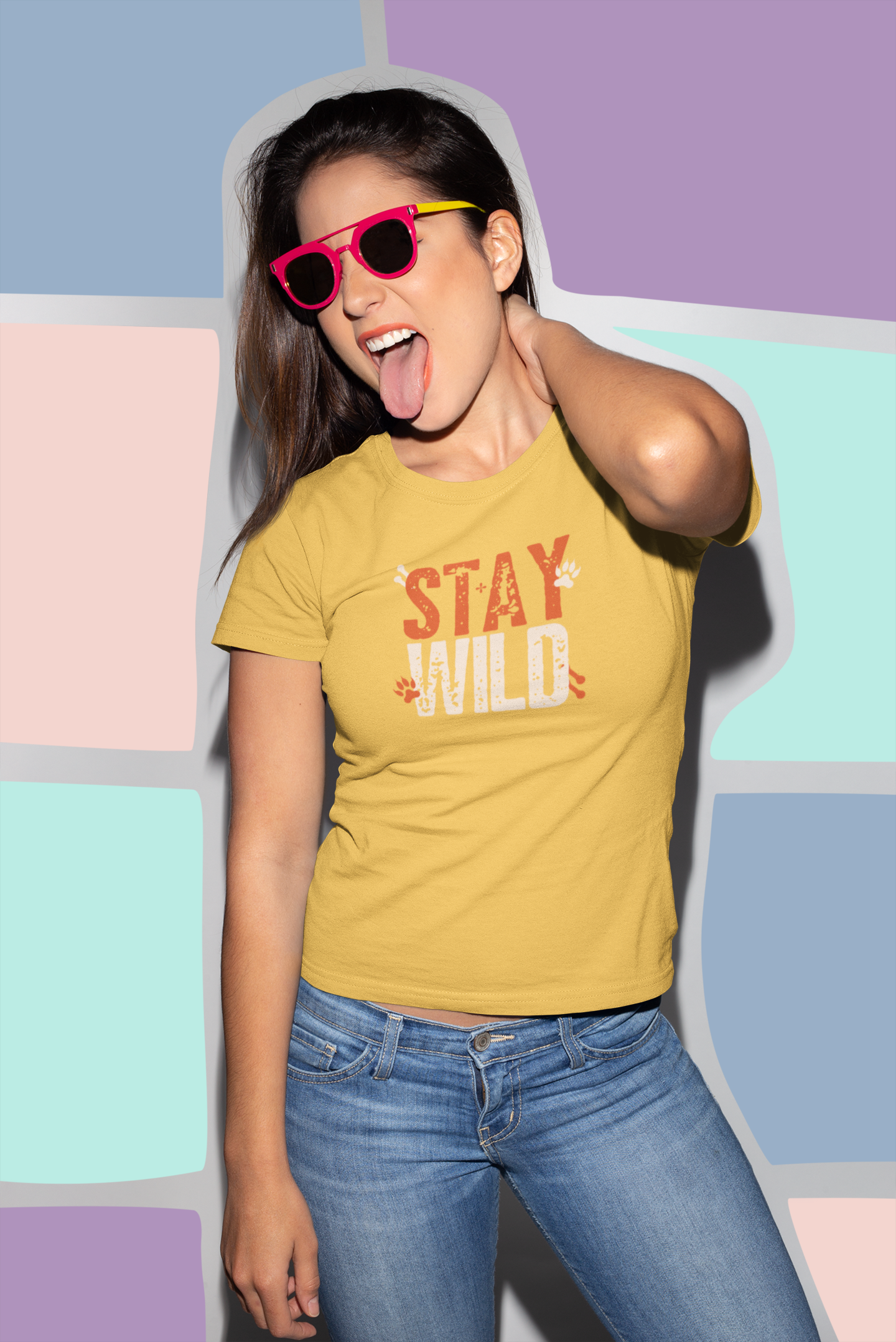 Stay Wild 100% Cotton T-Shirt