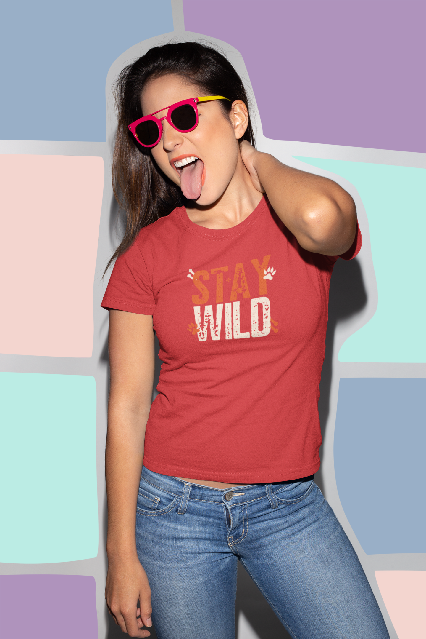 Stay Wild 100% Cotton T-Shirt