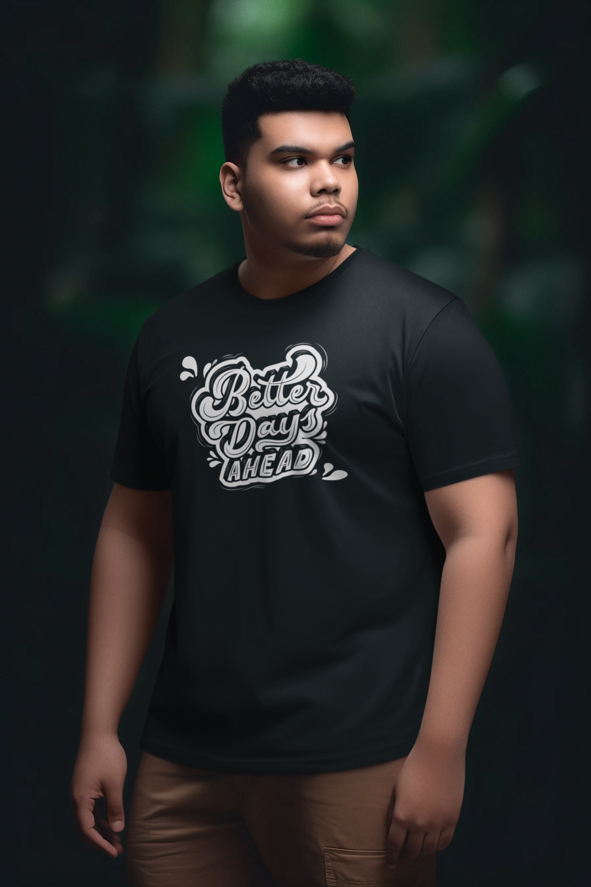 Better Days Ahead Cotton T-Shirt