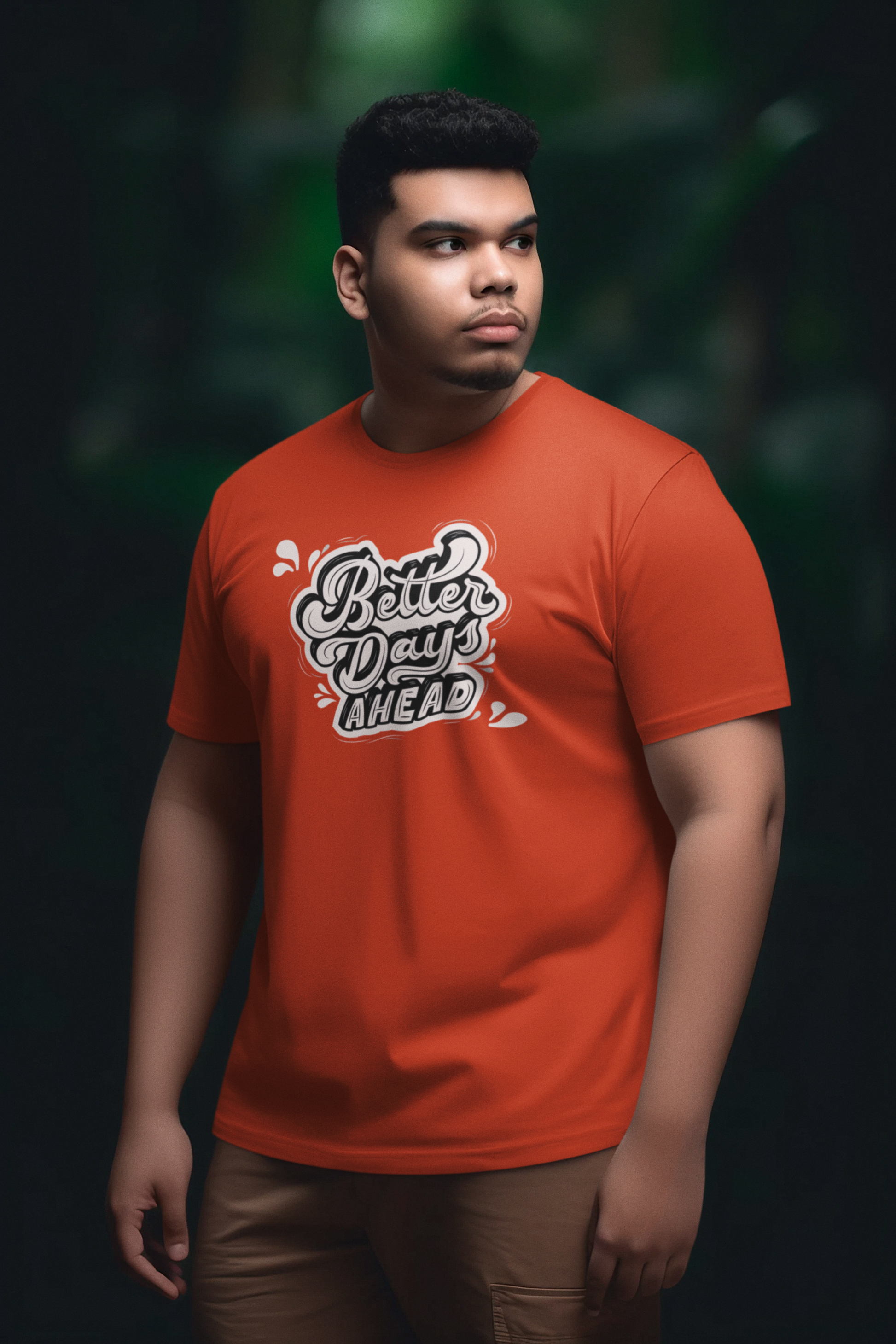 Better Days Ahead Cotton T-Shirt