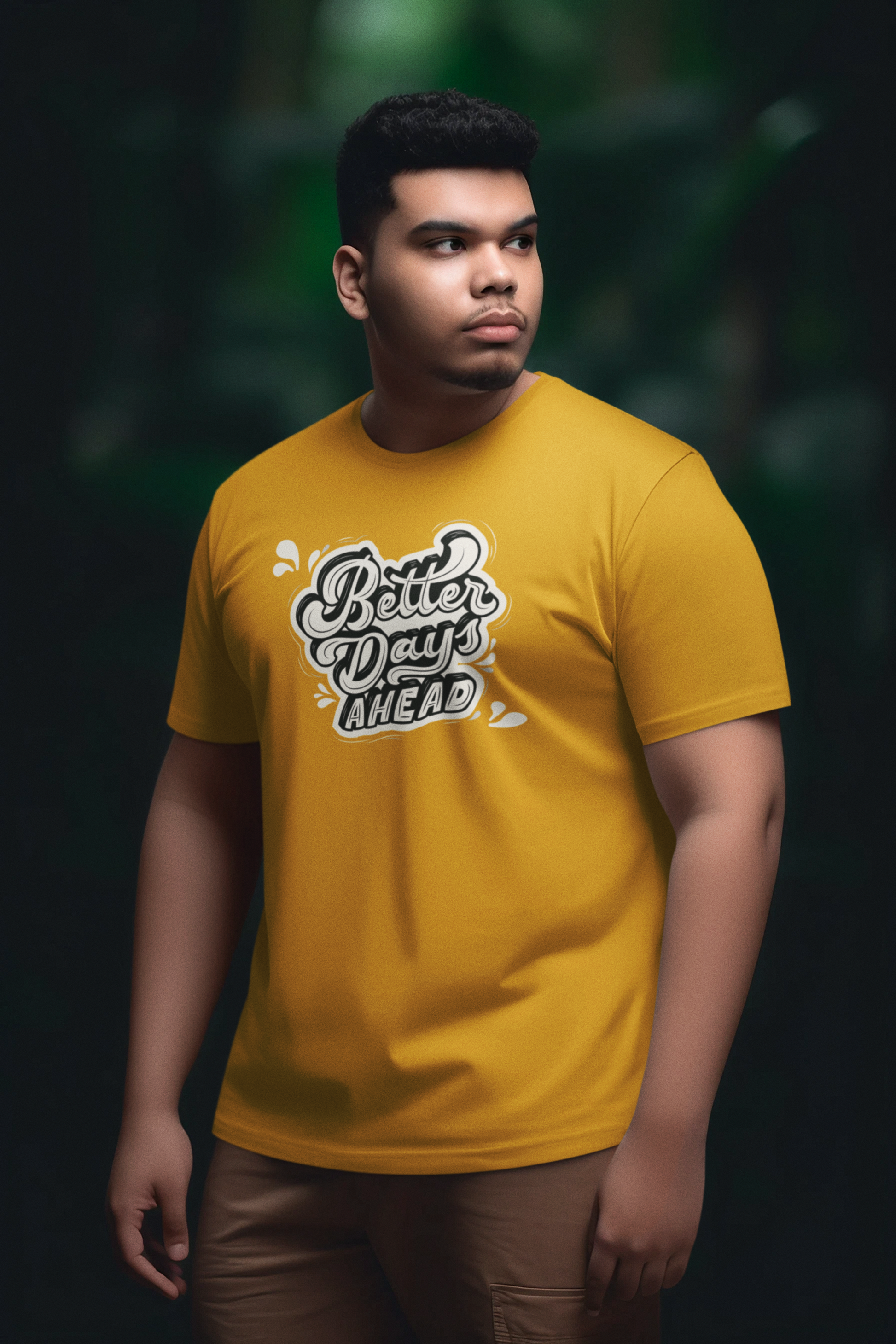 Better Days Ahead Cotton T-Shirt