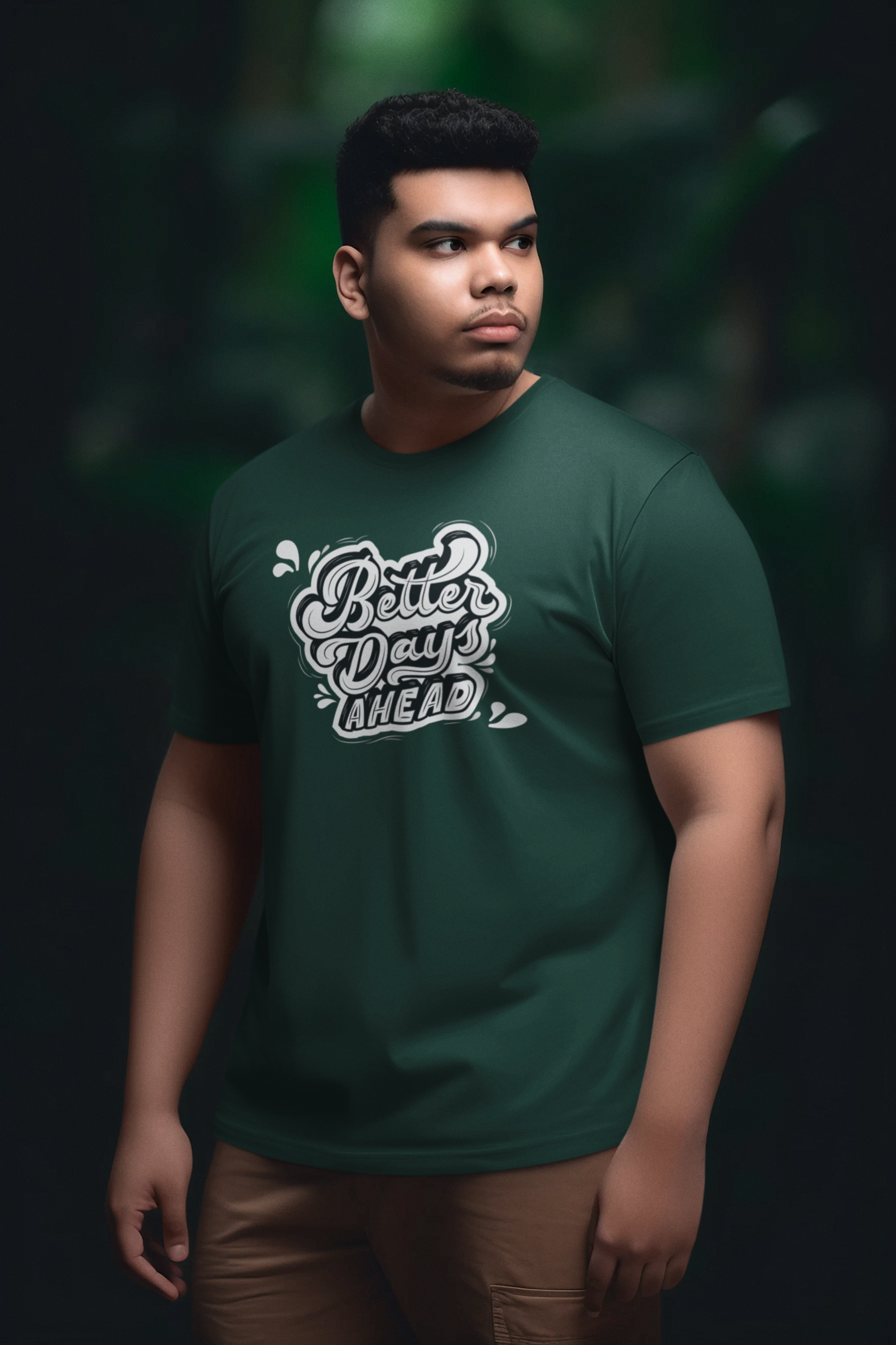 Better Days Ahead Cotton T-Shirt