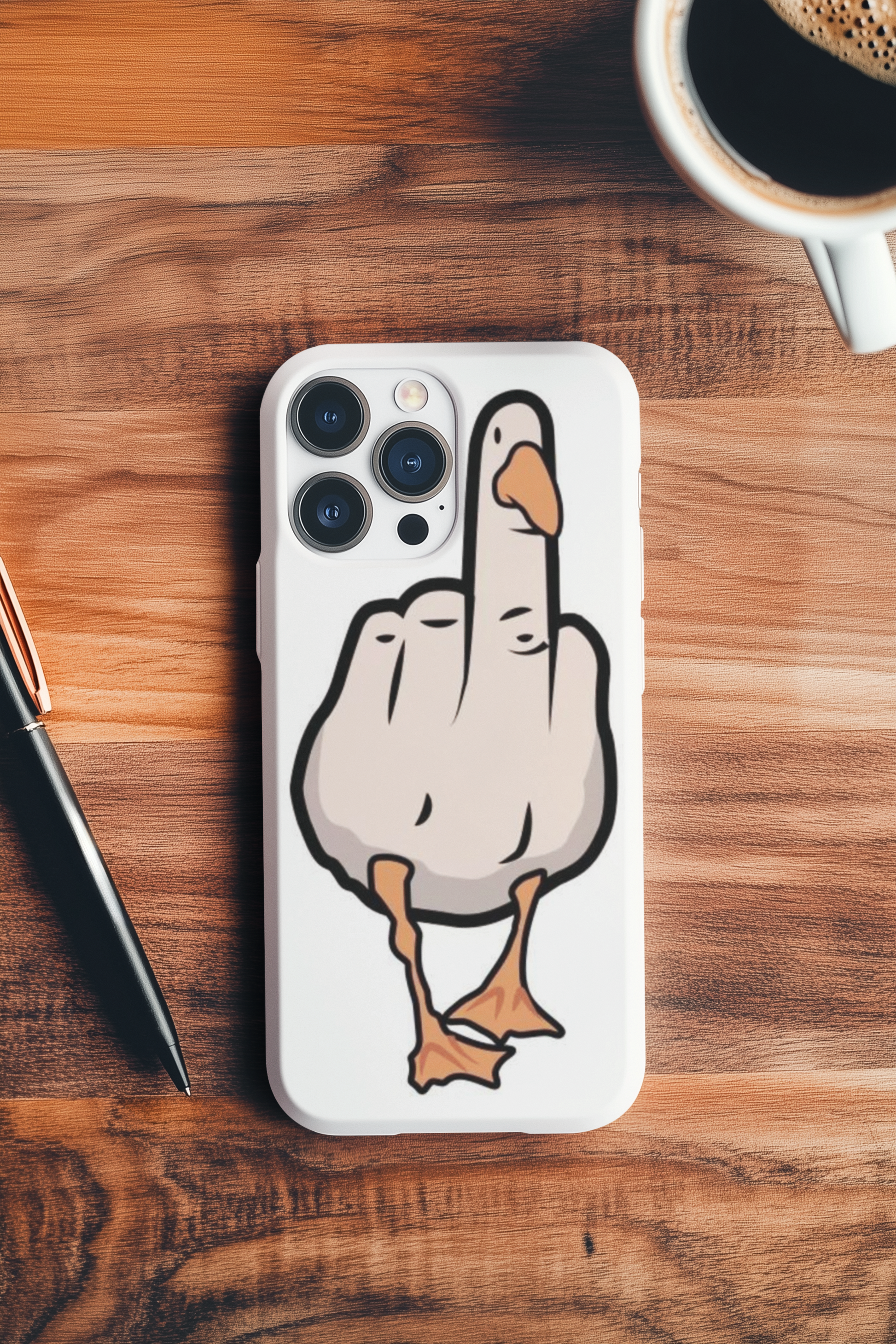 Duck You Back Cover Case For iPhone