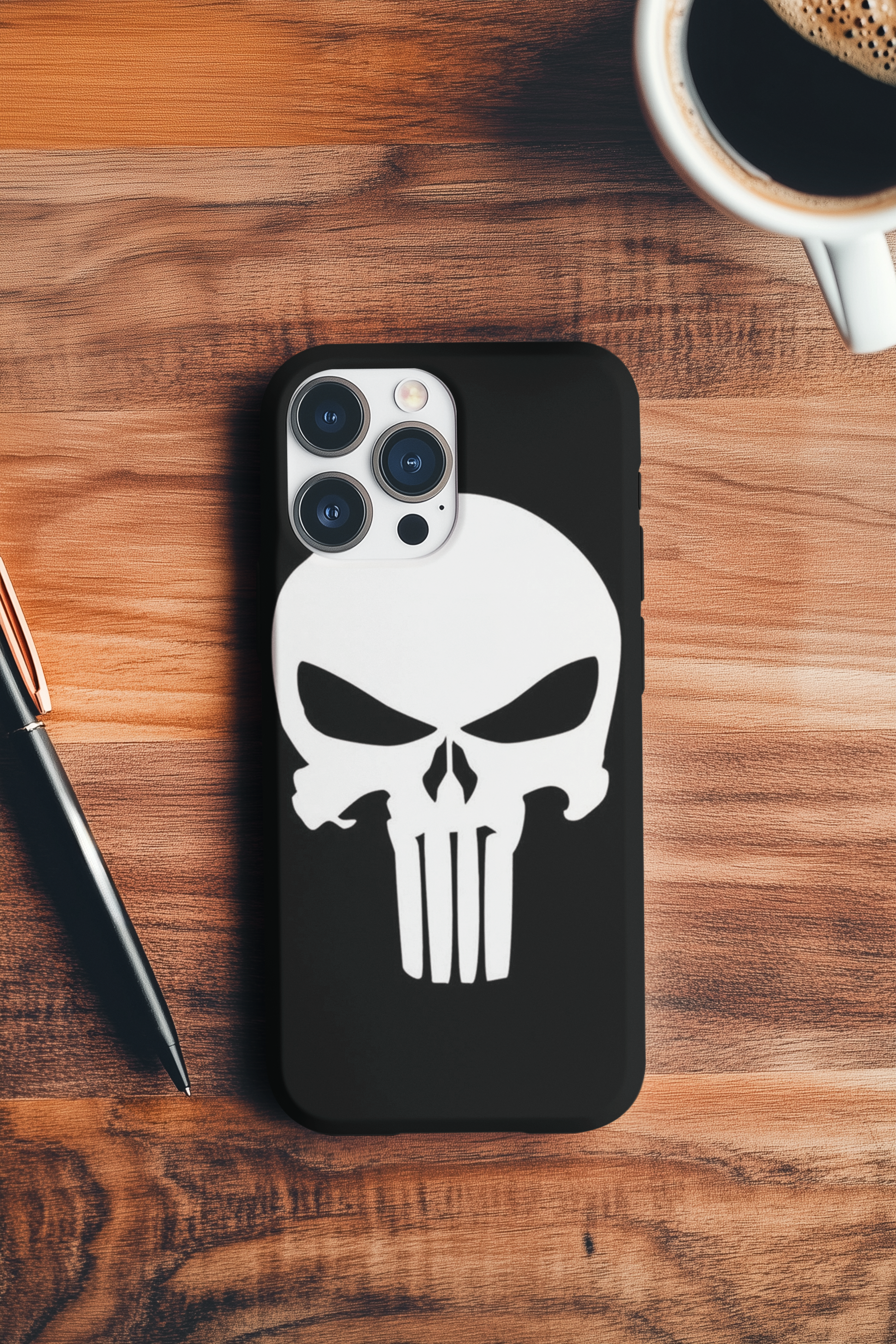 Skull Force Back Cover Case For iPhone