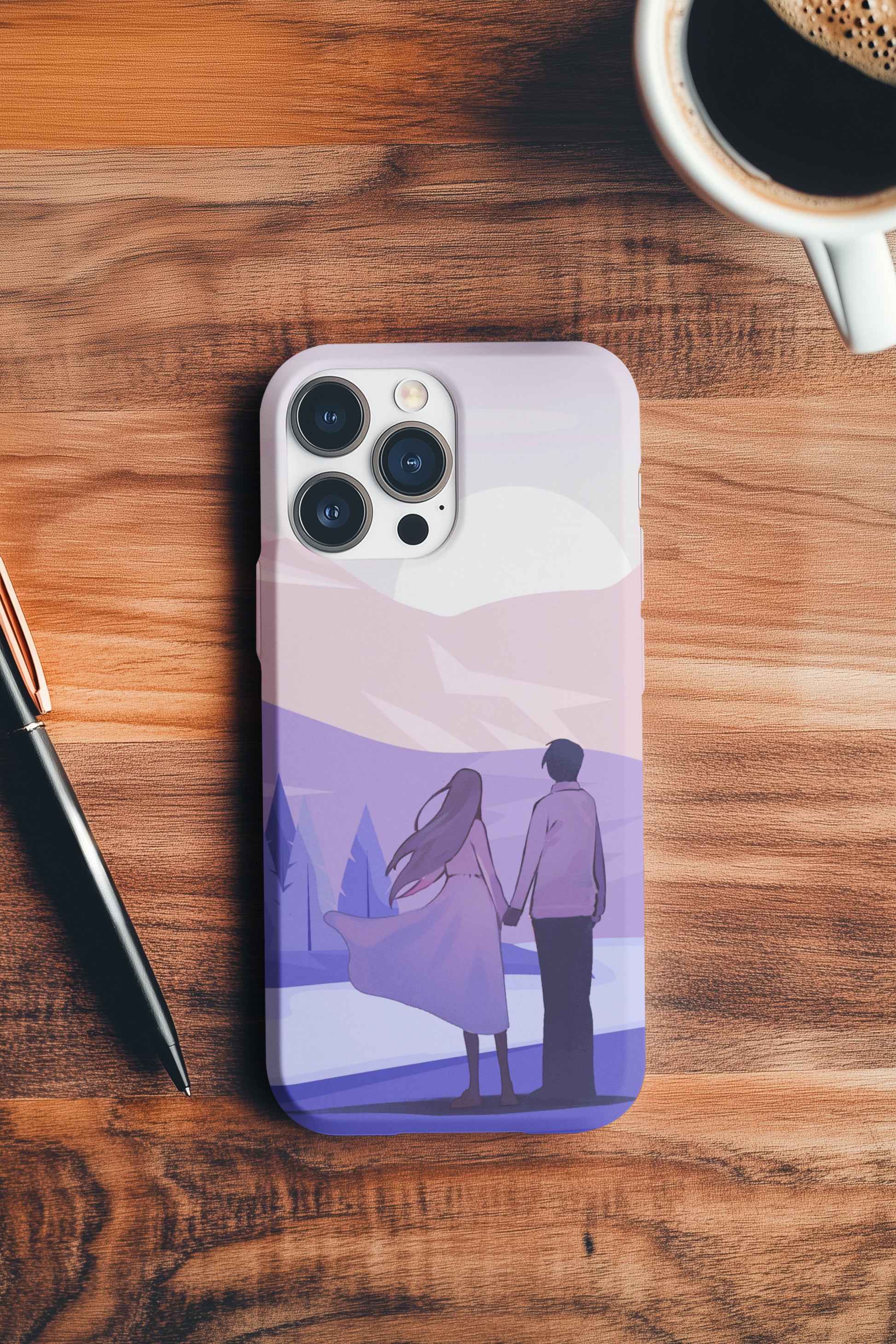 You & Me Back Cover Case For iPhone