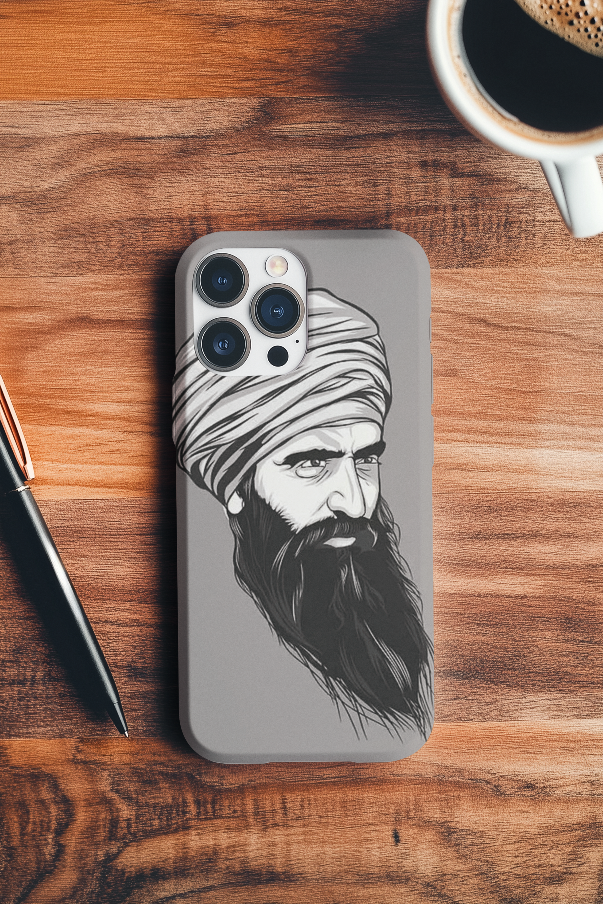 Sant Jarnail Singh Bhindranwale Back Cover Case For iPhone