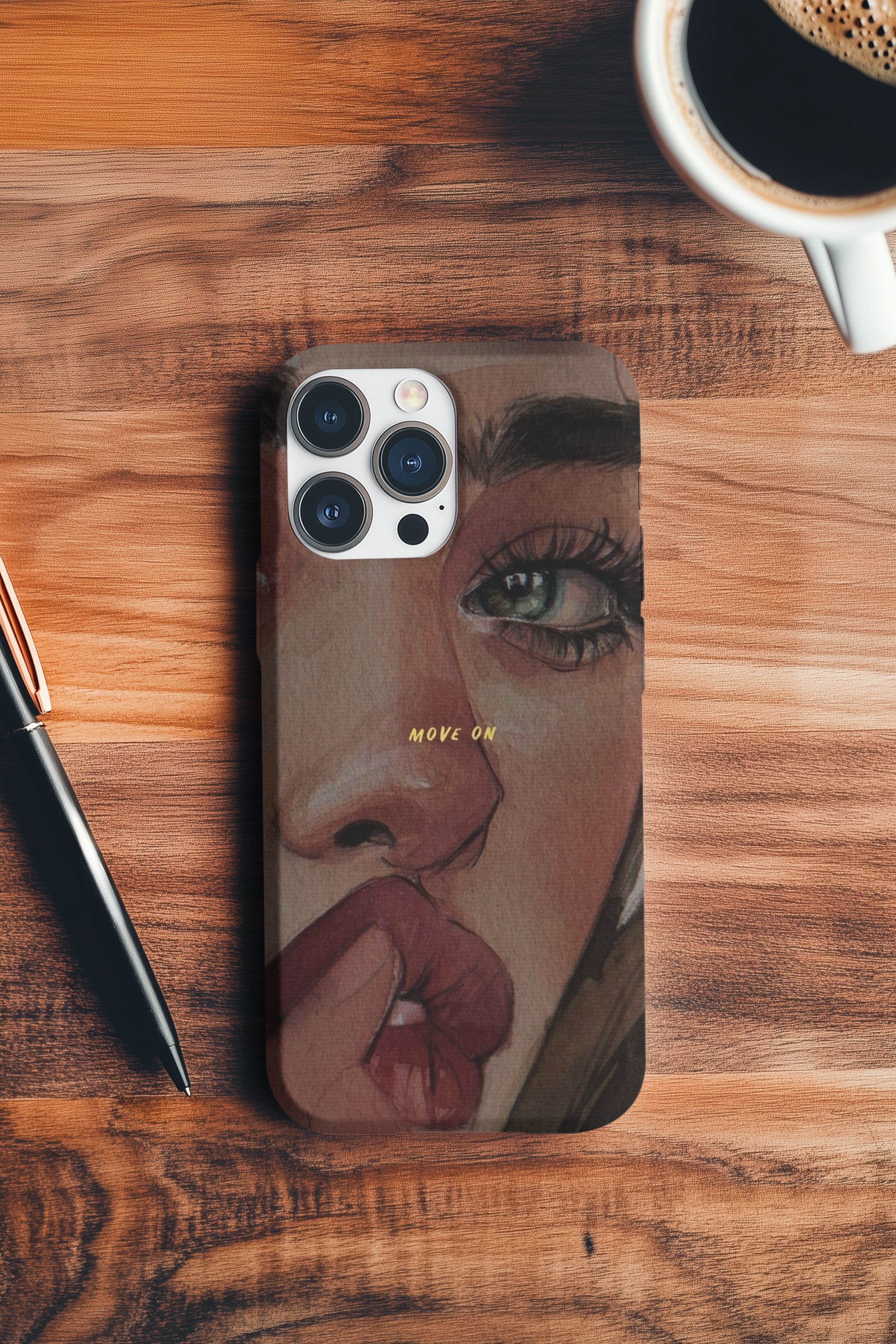 MOVE ON Back Cover Case For iPhone