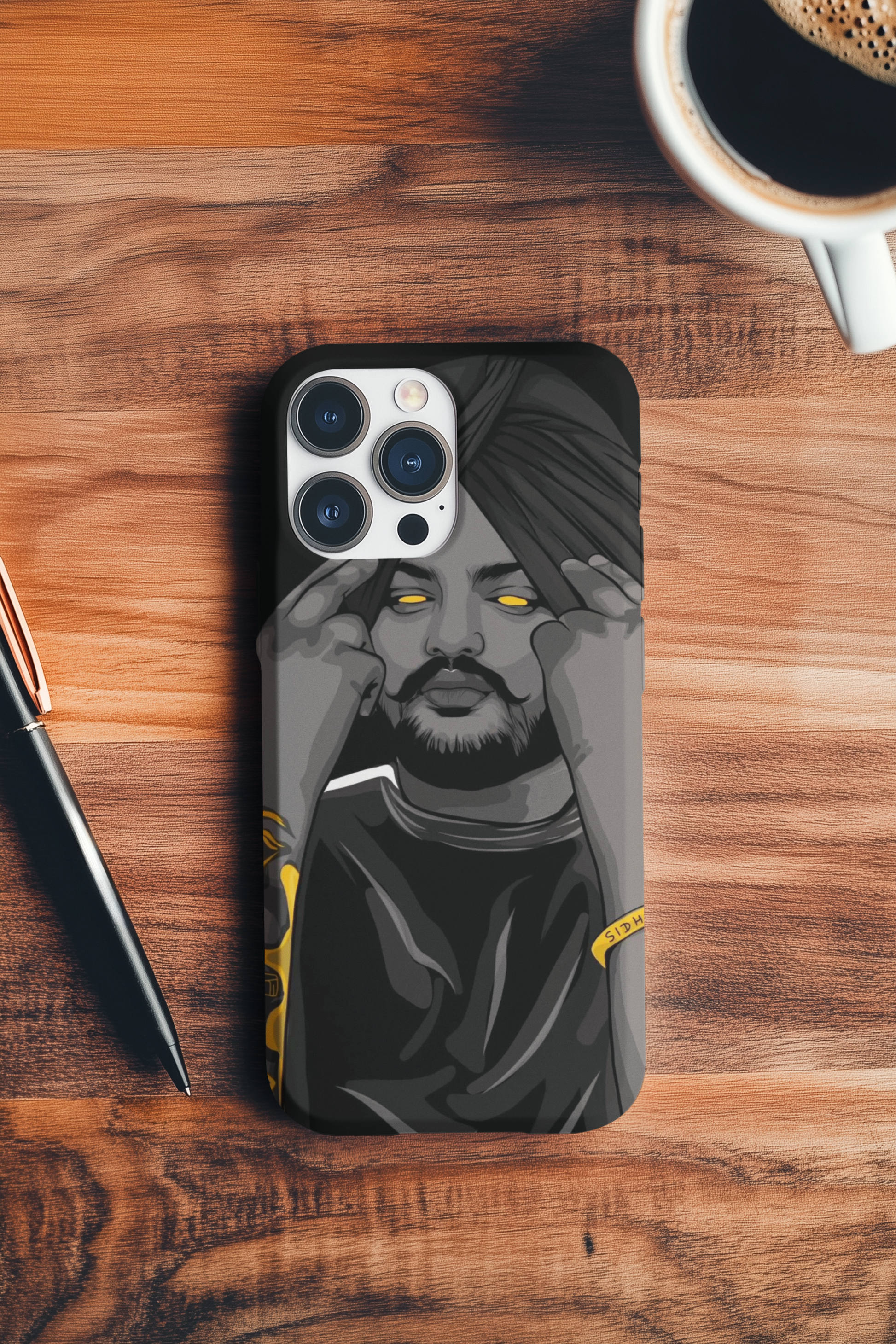 Sidhu Moose Wala Back Cover Case For iPhone