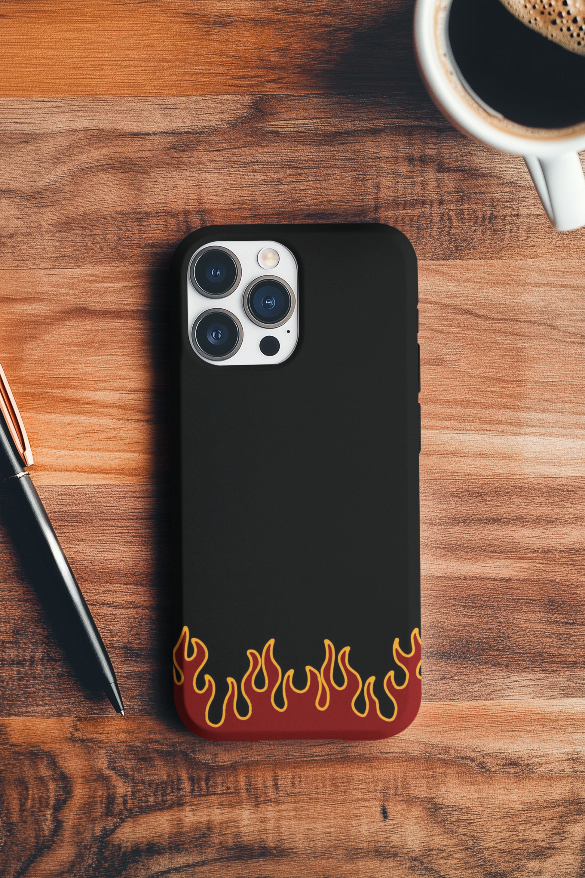FIRE Back Cover Case For iPhone