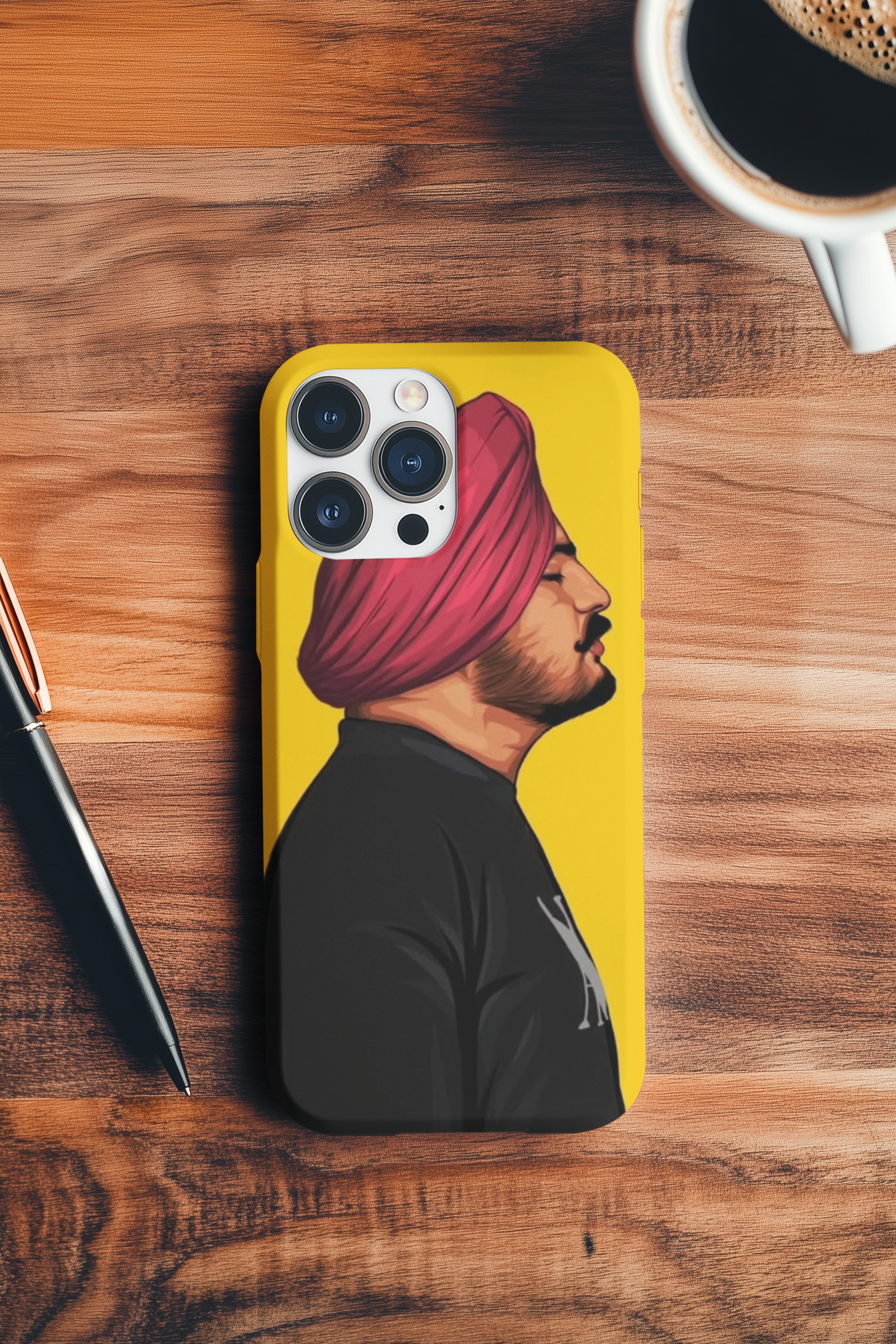 Sidhu Moose Wala Back Cover Case For iPhone